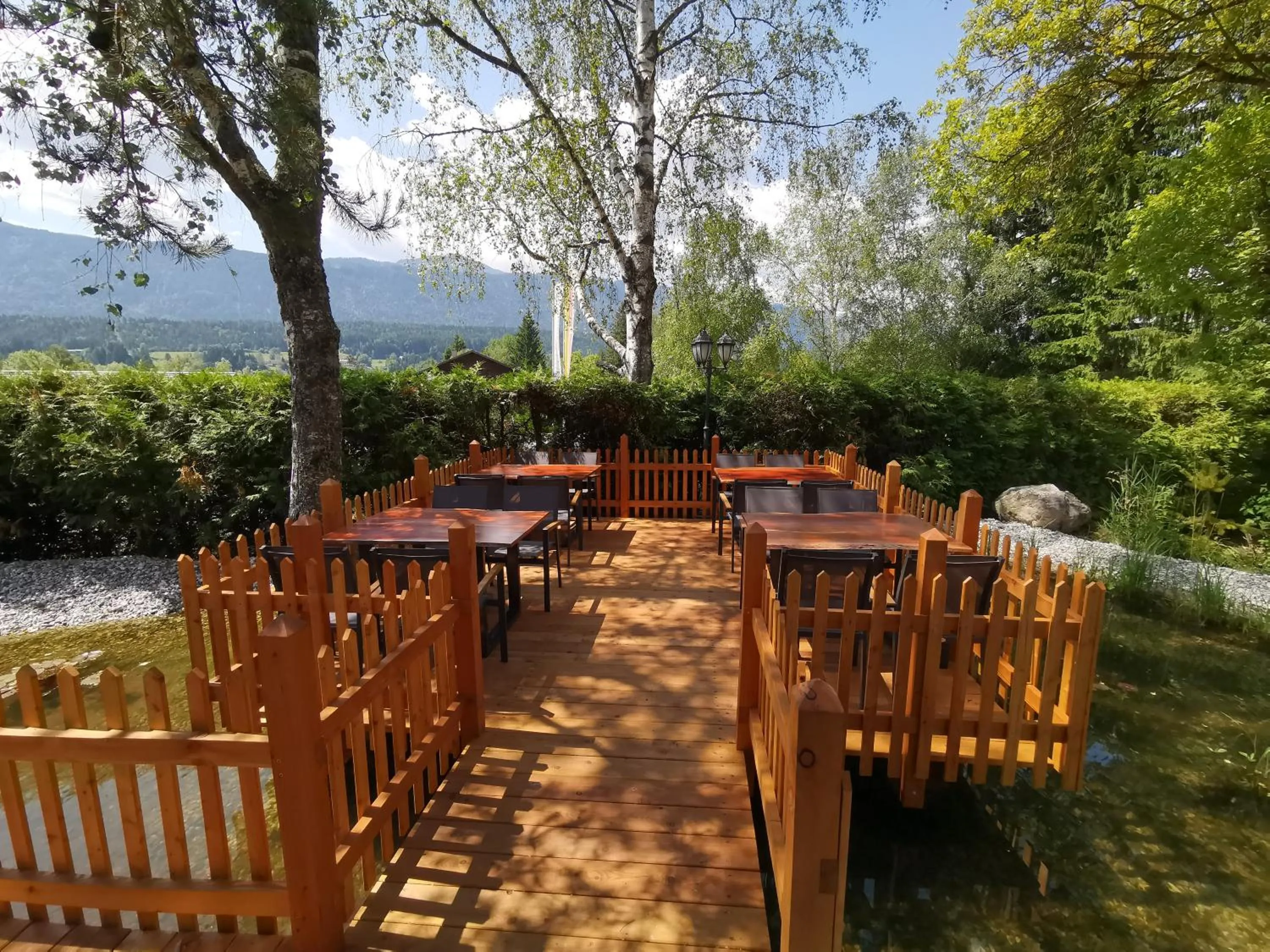 Patio in Hotel Kärntnerhof & Suiten 3-Stern Superior