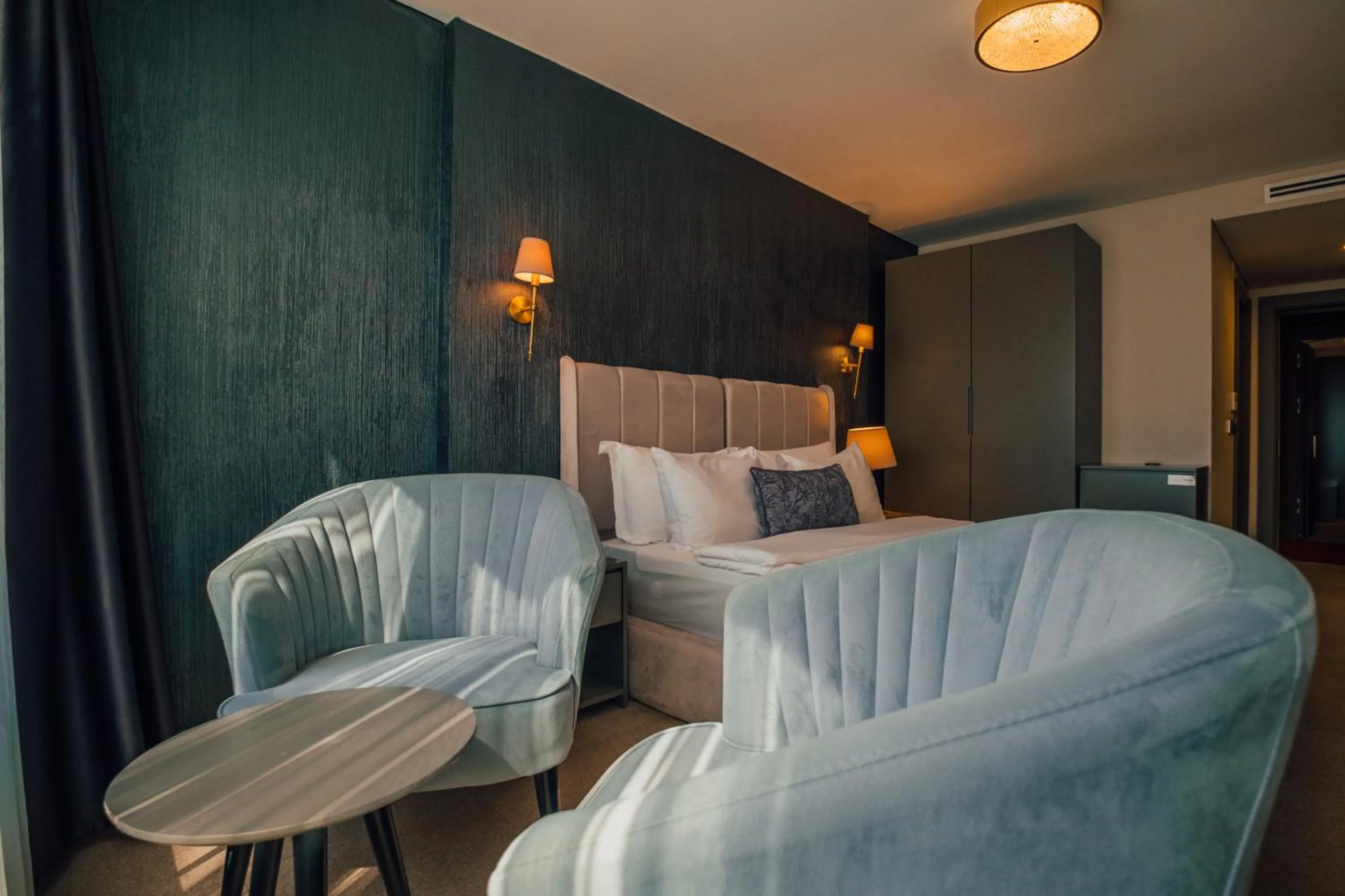 Bed in DELLAGO LUXURY HOTEL SAPANCA