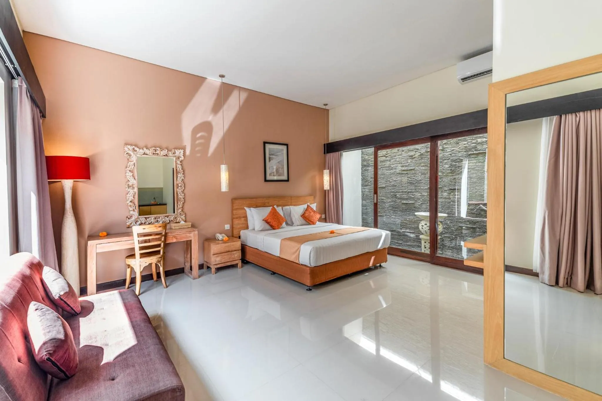 Bedroom, Bed in Svarna Suites Seminyak