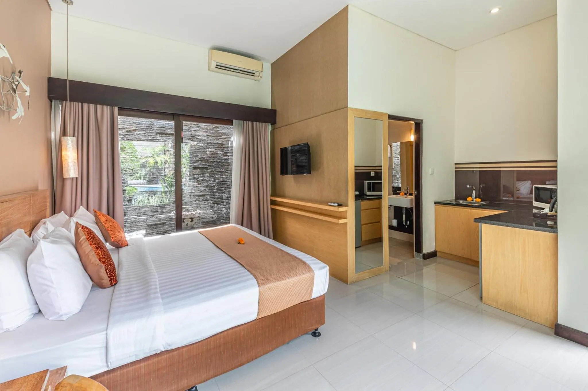 Bedroom, Bed in Svarna Suites Seminyak