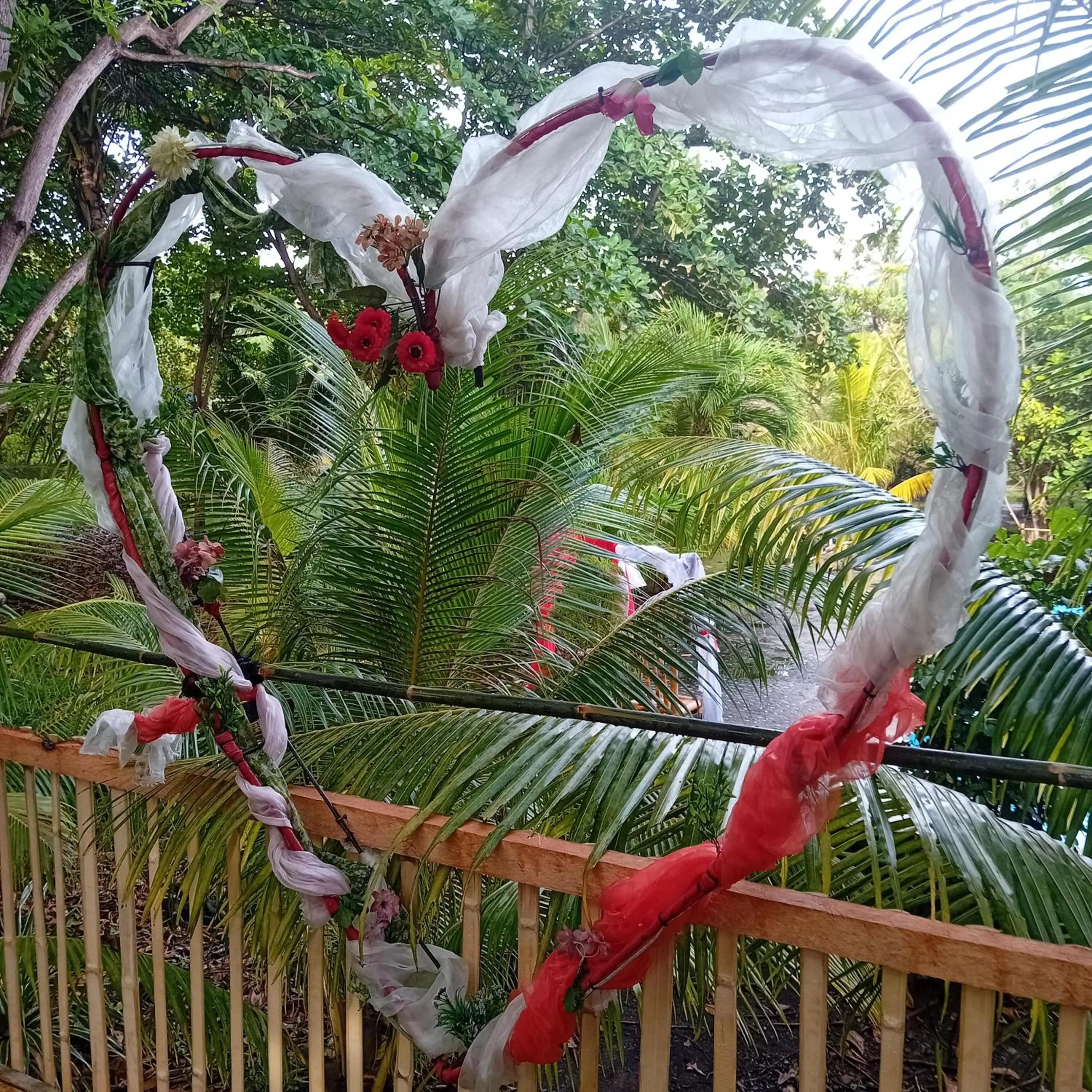 Garden in Budi Sun Resort, Flores, Maumere