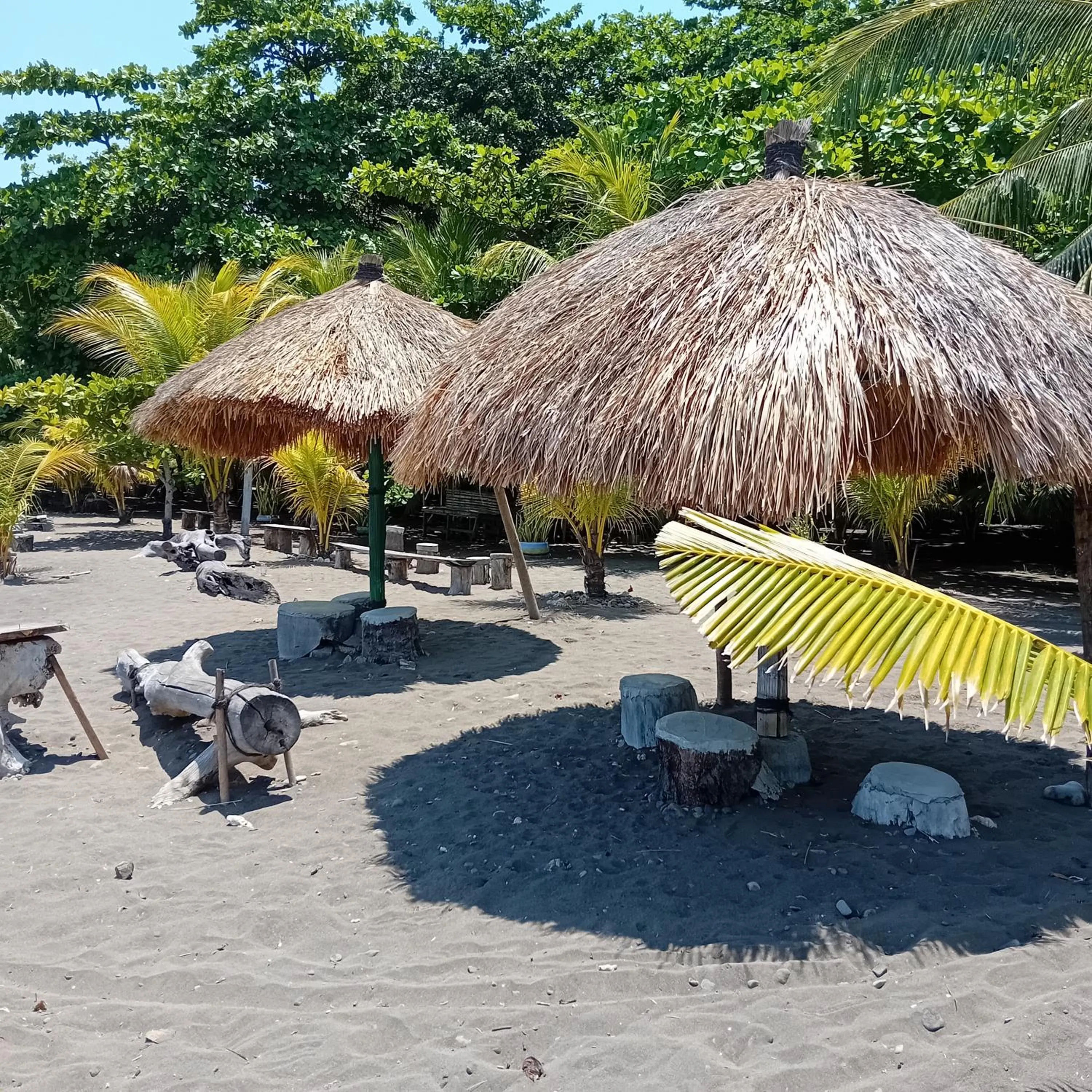 Beach in Budi Sun Resort, Flores, Maumere