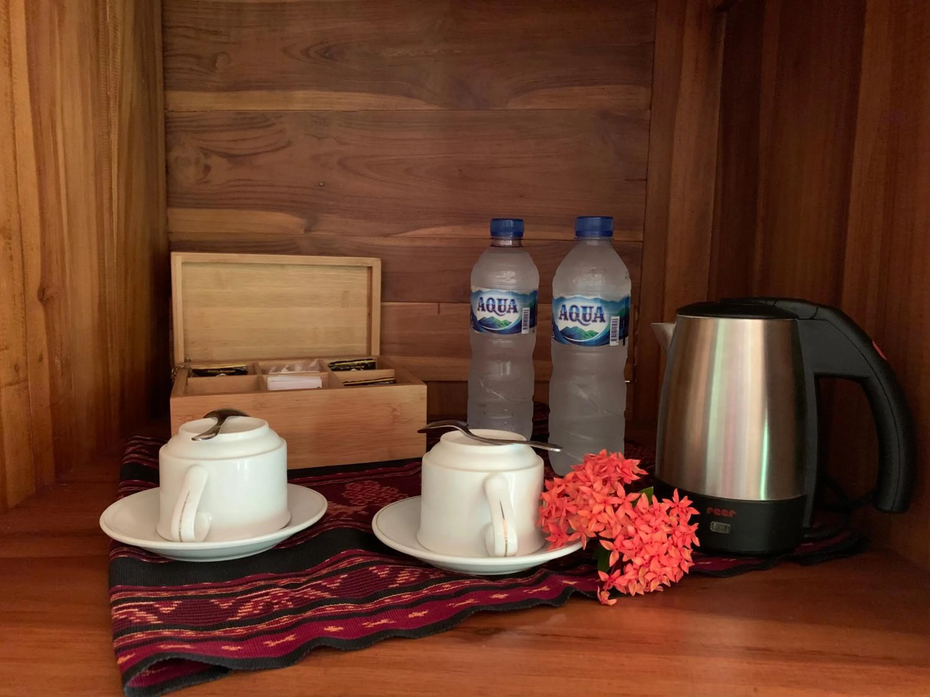 Coffee/tea facilities in Budi Sun Resort, Flores, Maumere