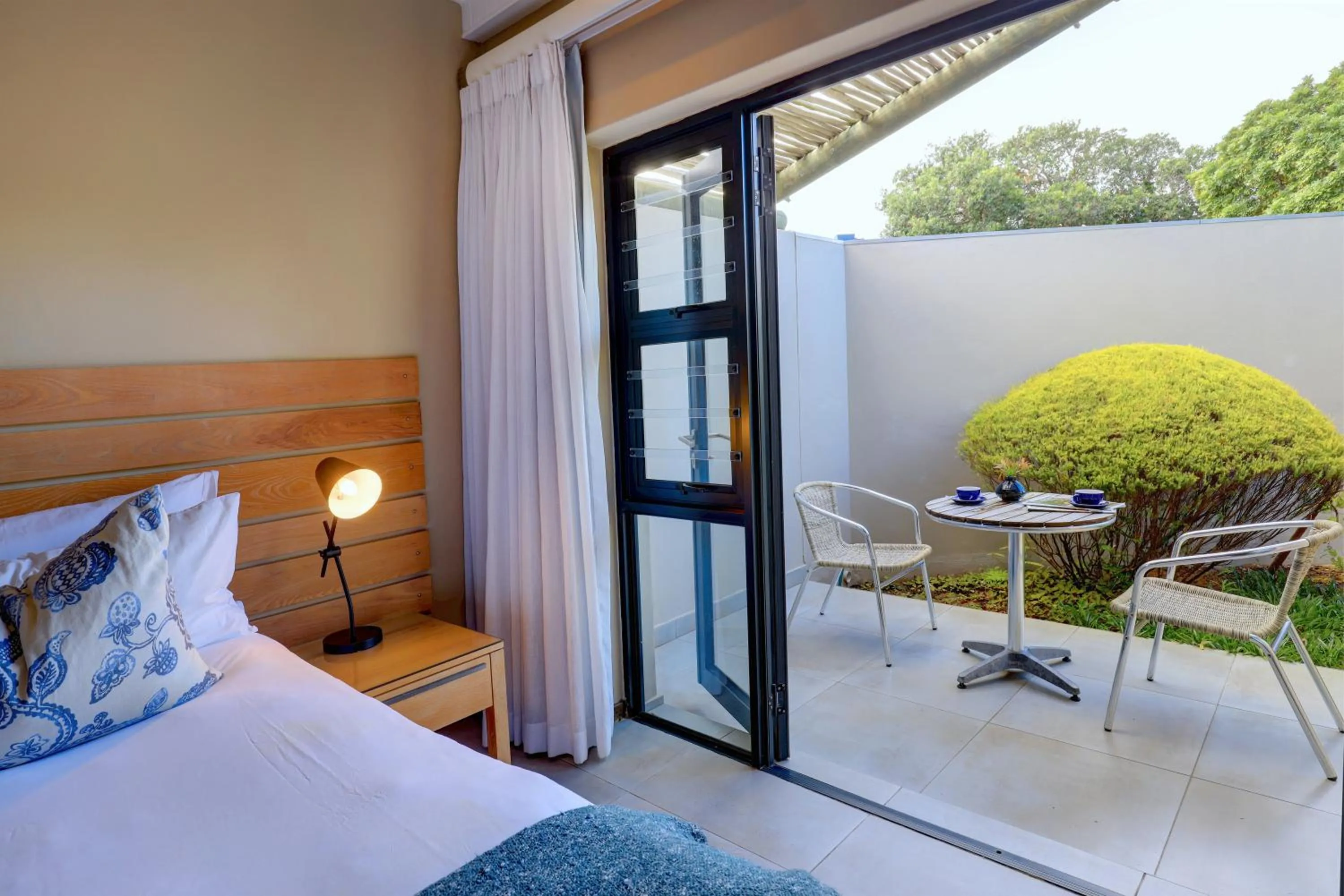 Bed in Scallop Lodge