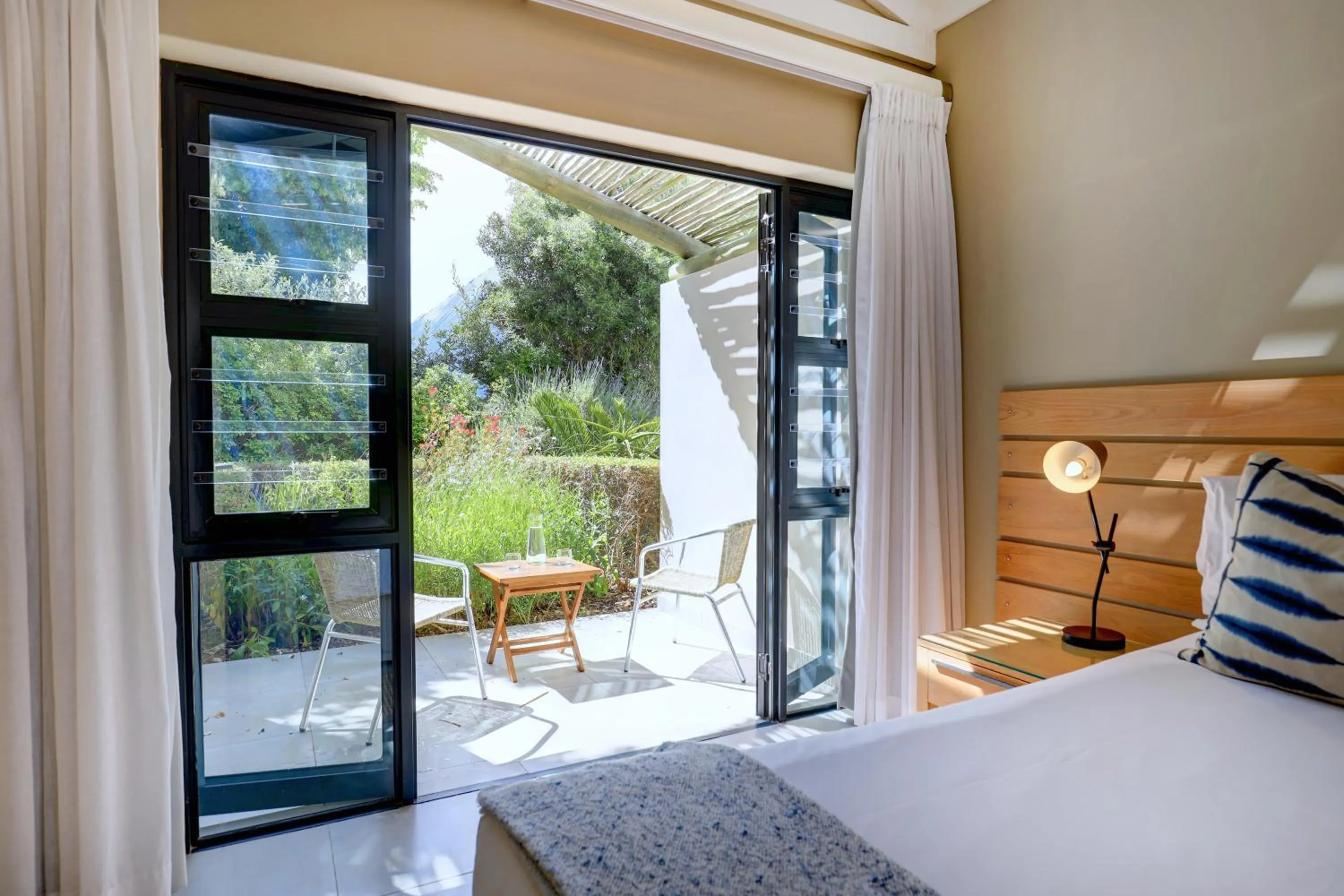 Bed in Scallop Lodge