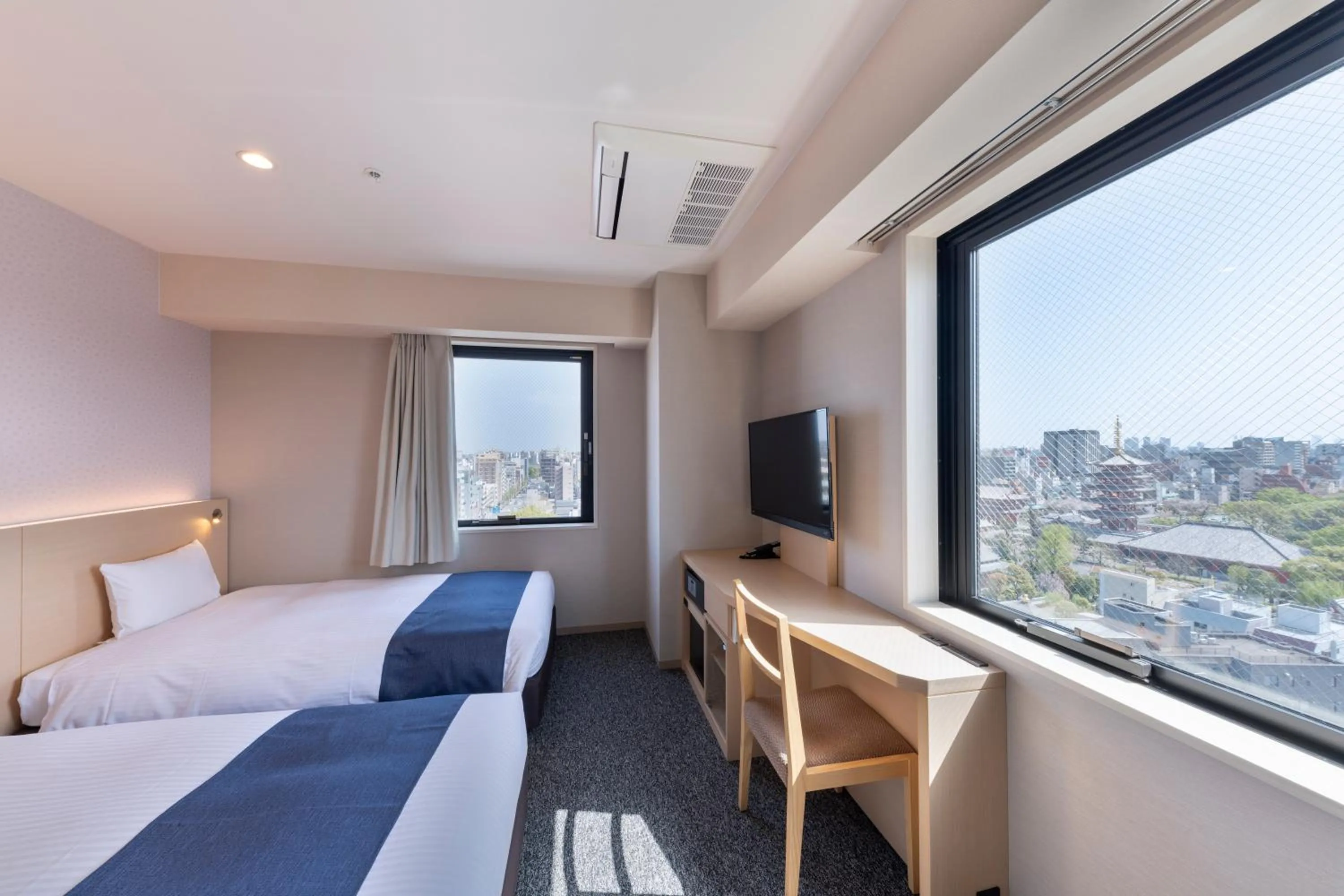 Bed in The Kanzashi Tokyo Asakusa