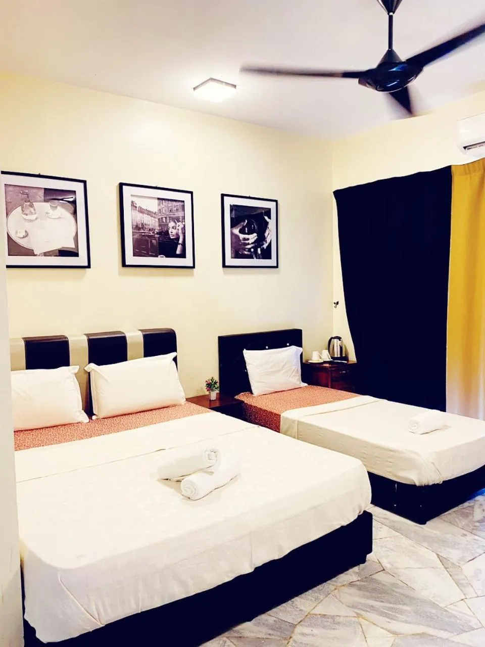 Bed in PD Lagoon Resort