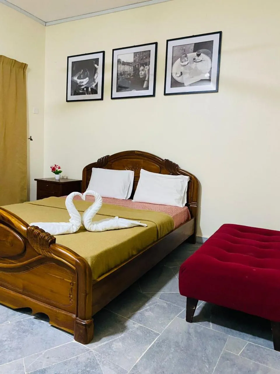 Bed in PD Lagoon Resort