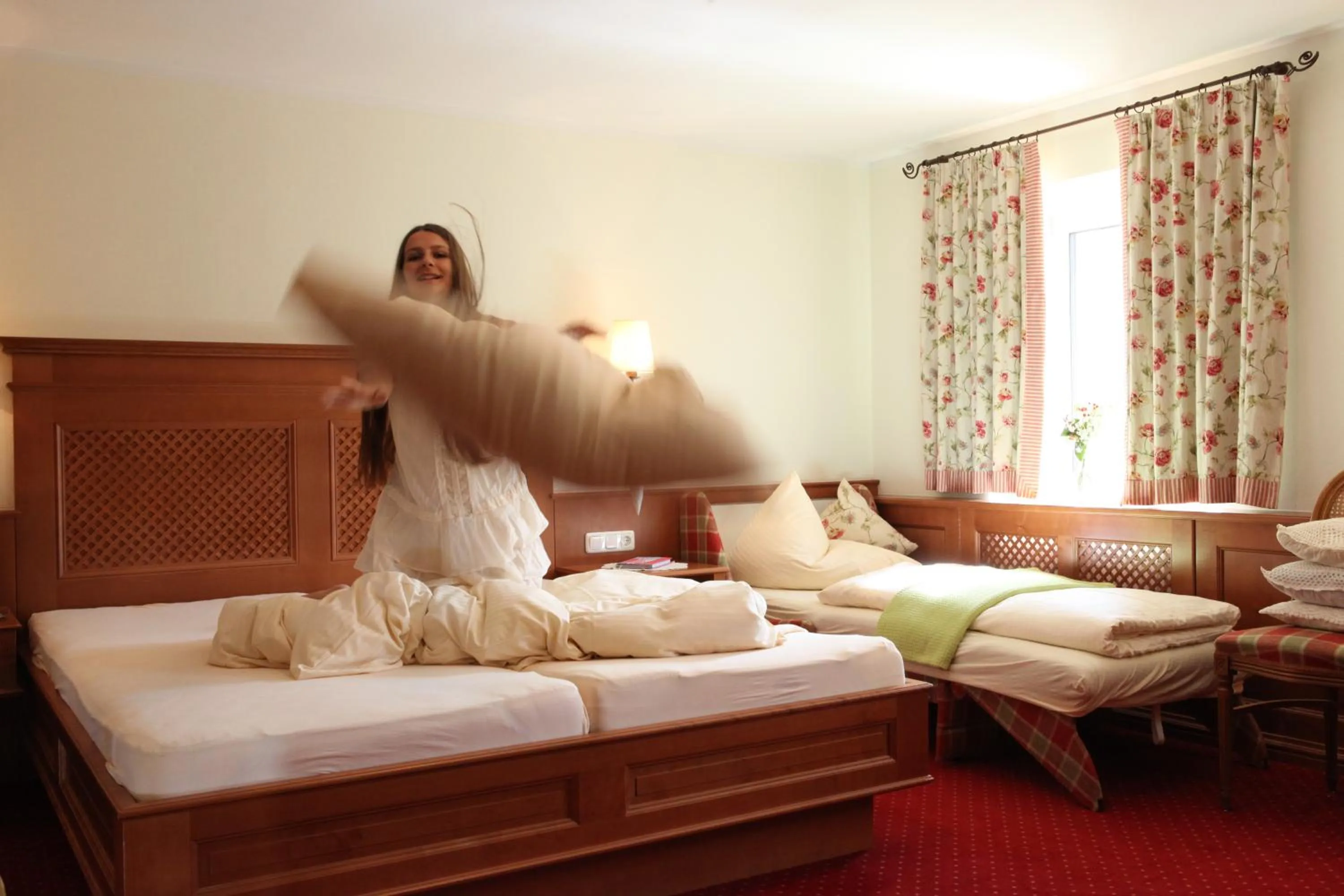 Bed in Die Lilie / Hotel Garni