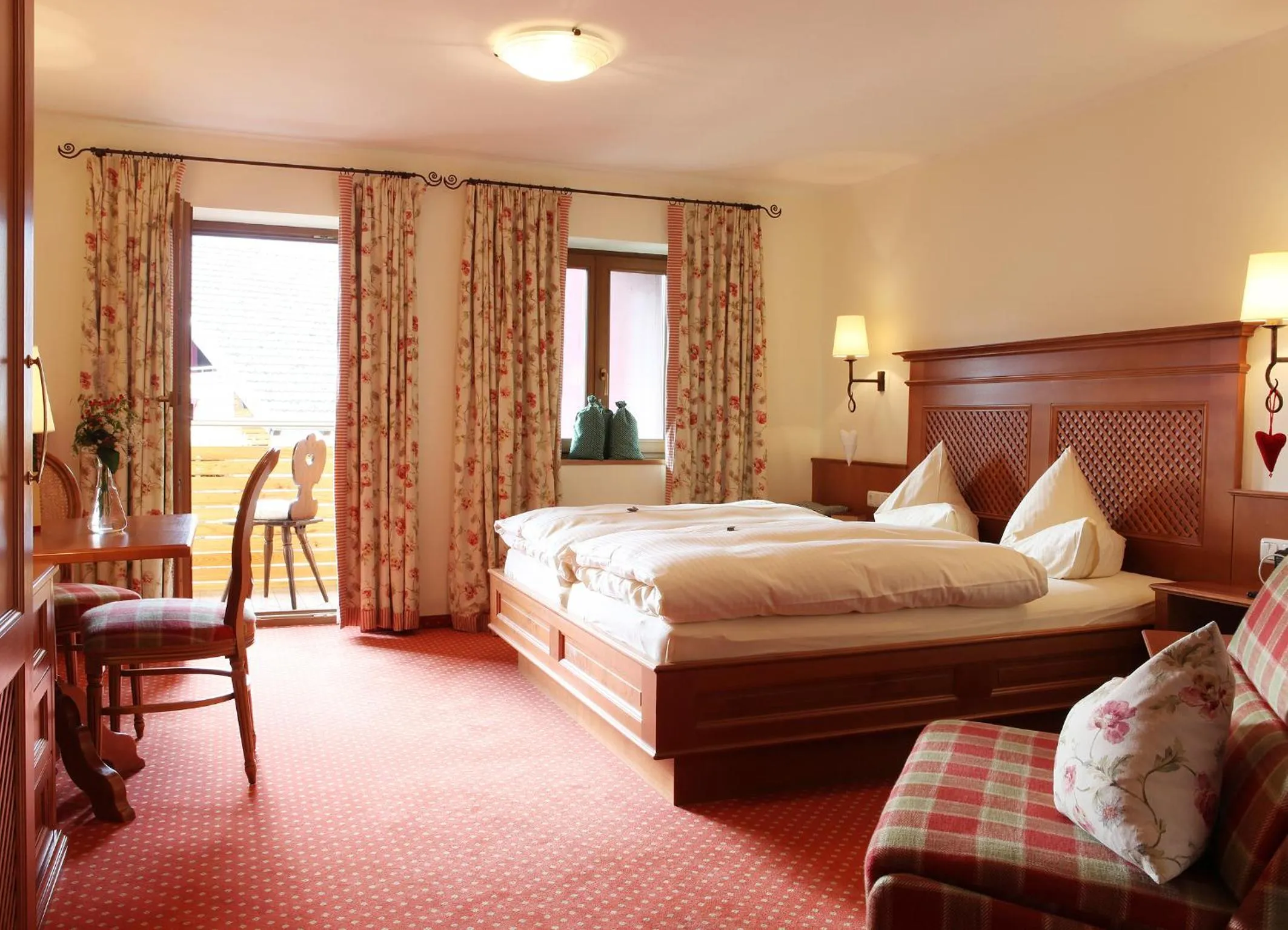 Bed in Die Lilie / Hotel Garni