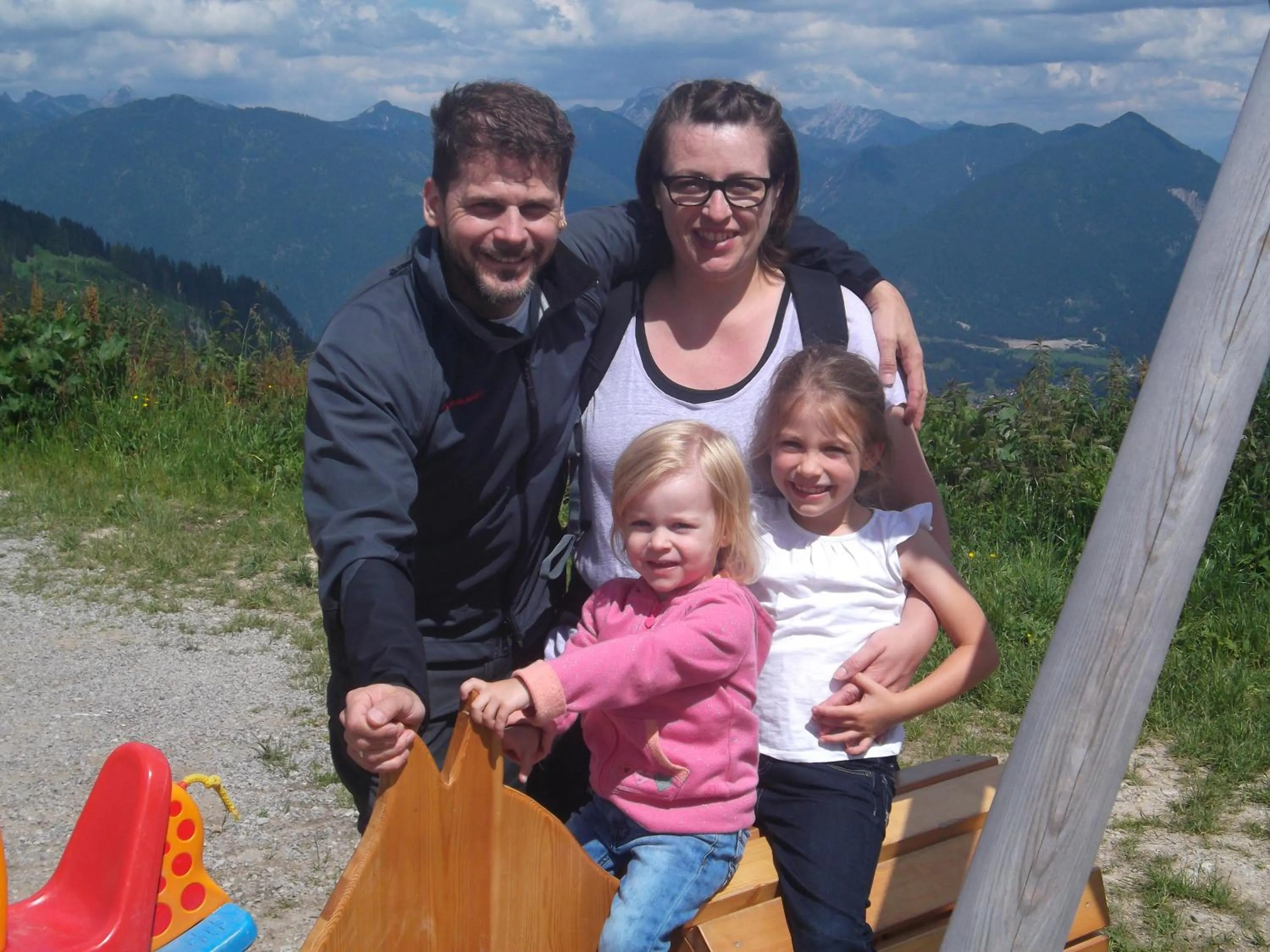 group of guests in Die Lilie / Hotel Garni