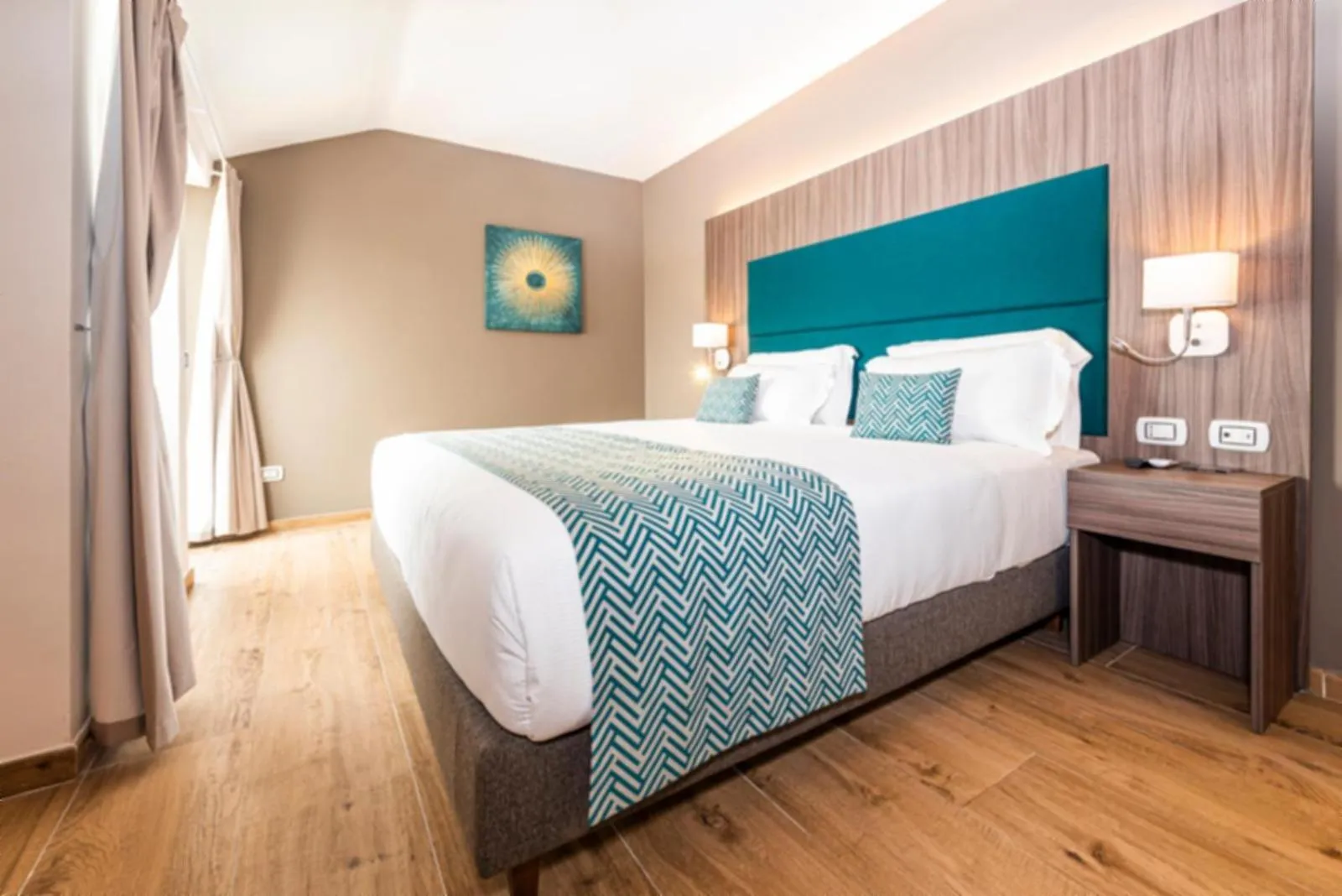 Bed in Aurelia Antica Suites & Apartments