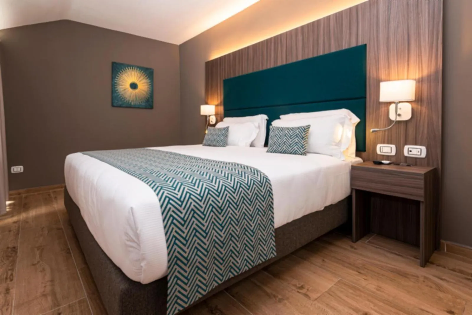 Bed in Aurelia Antica Suites & Apartments