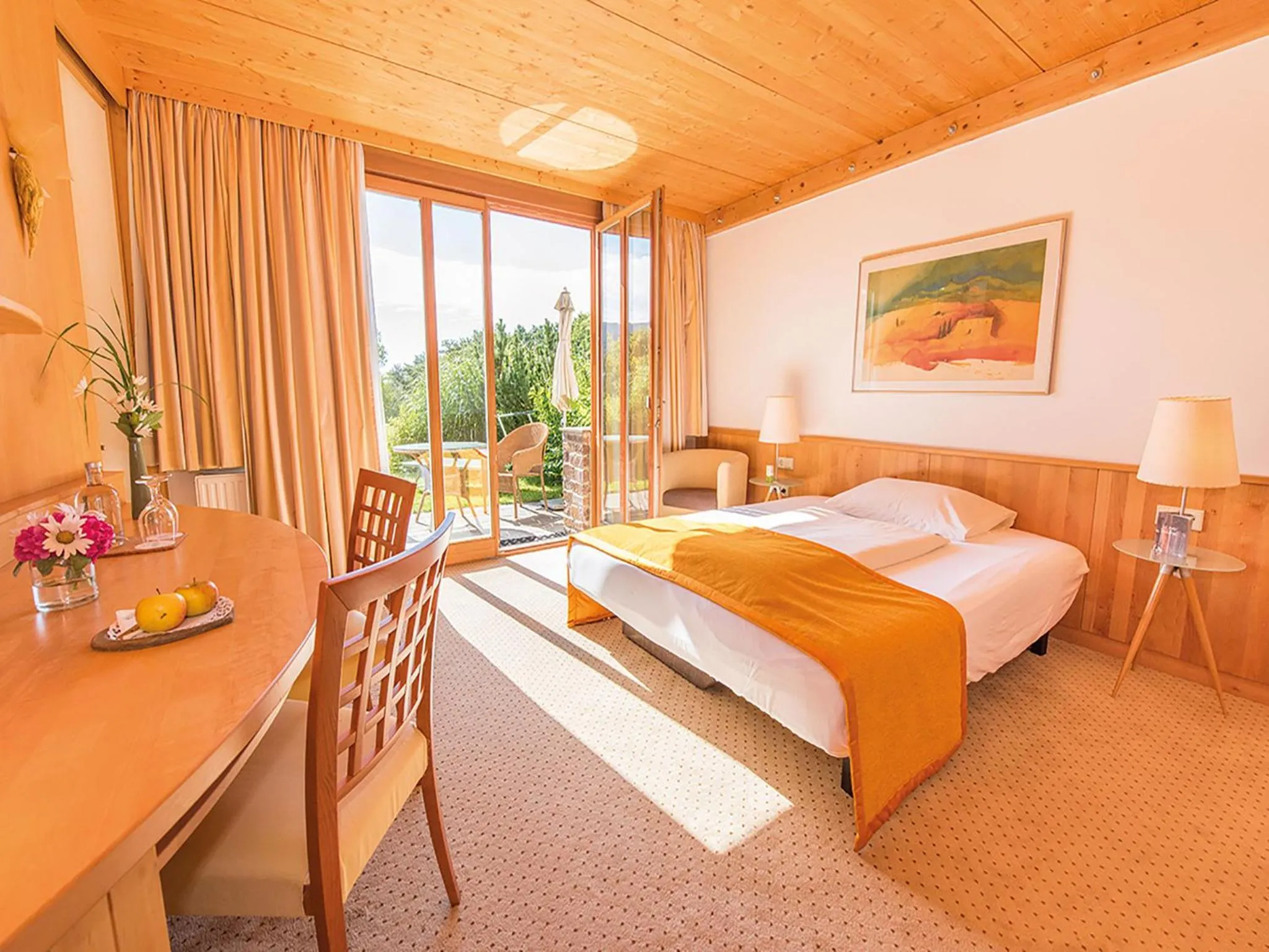 Garden, Bed in RETTER Bio-Natur-Resort