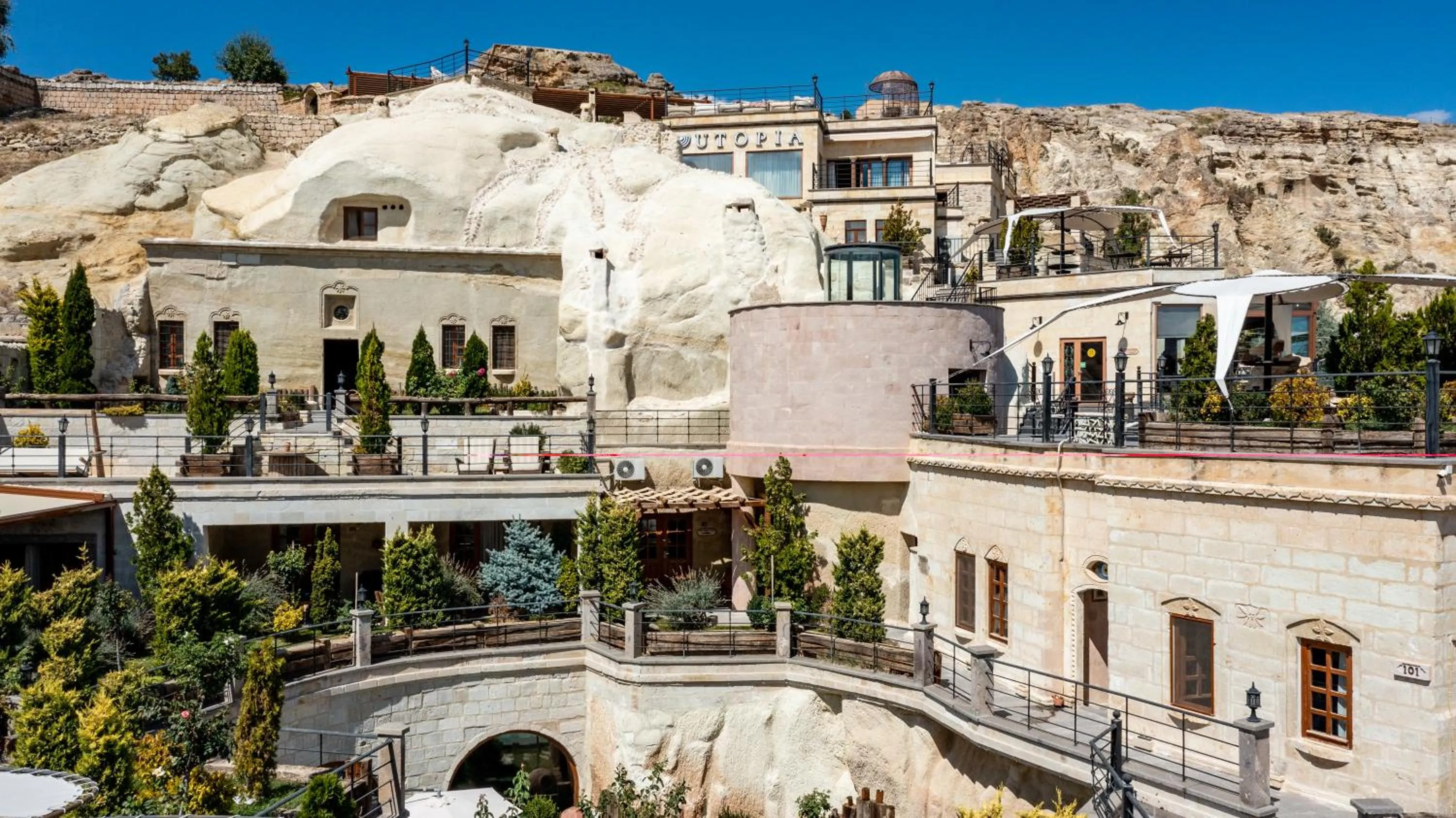 Property building in Utopia Cave Cappadocia