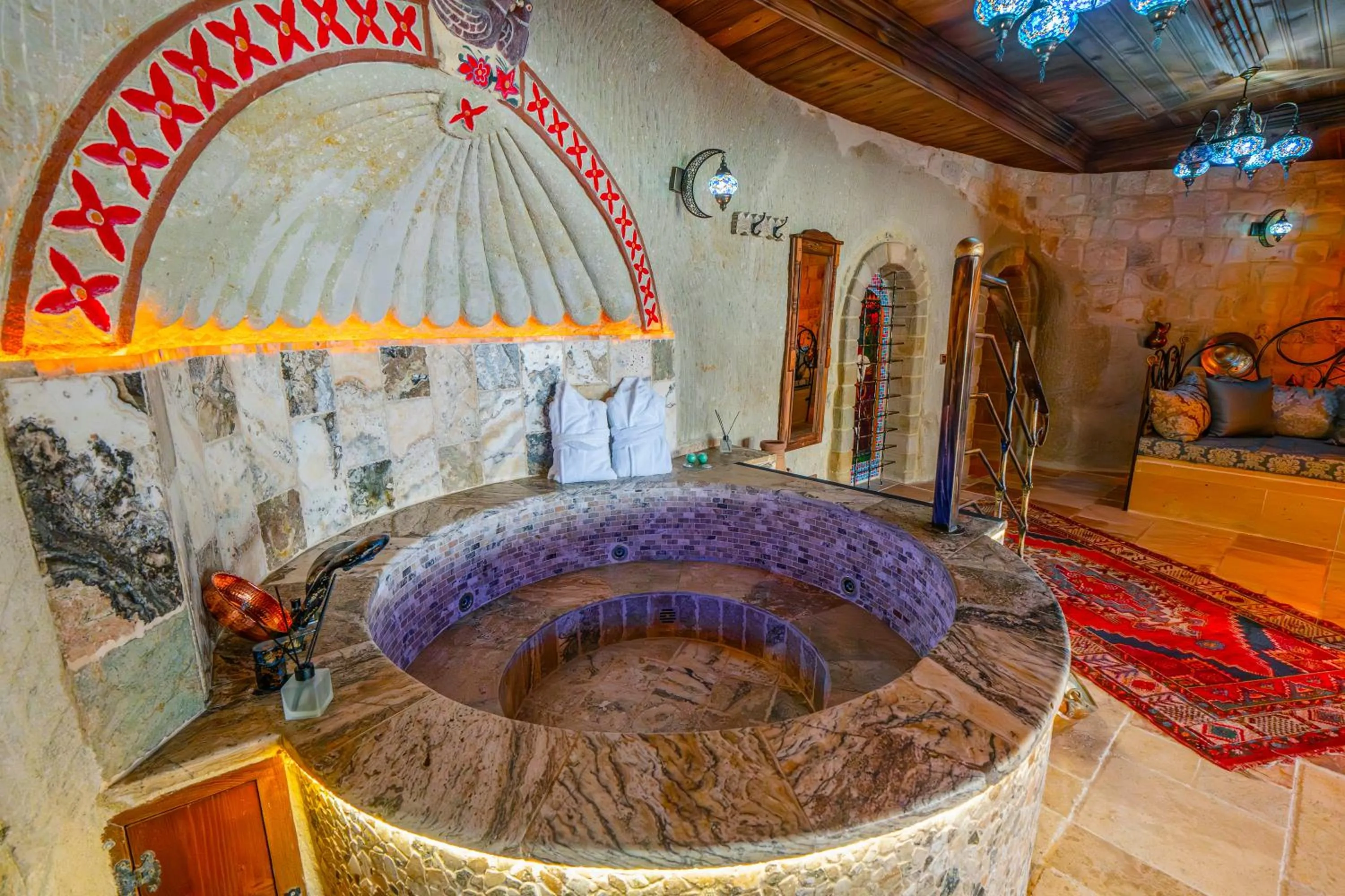 Bathroom in Utopia Cave Cappadocia