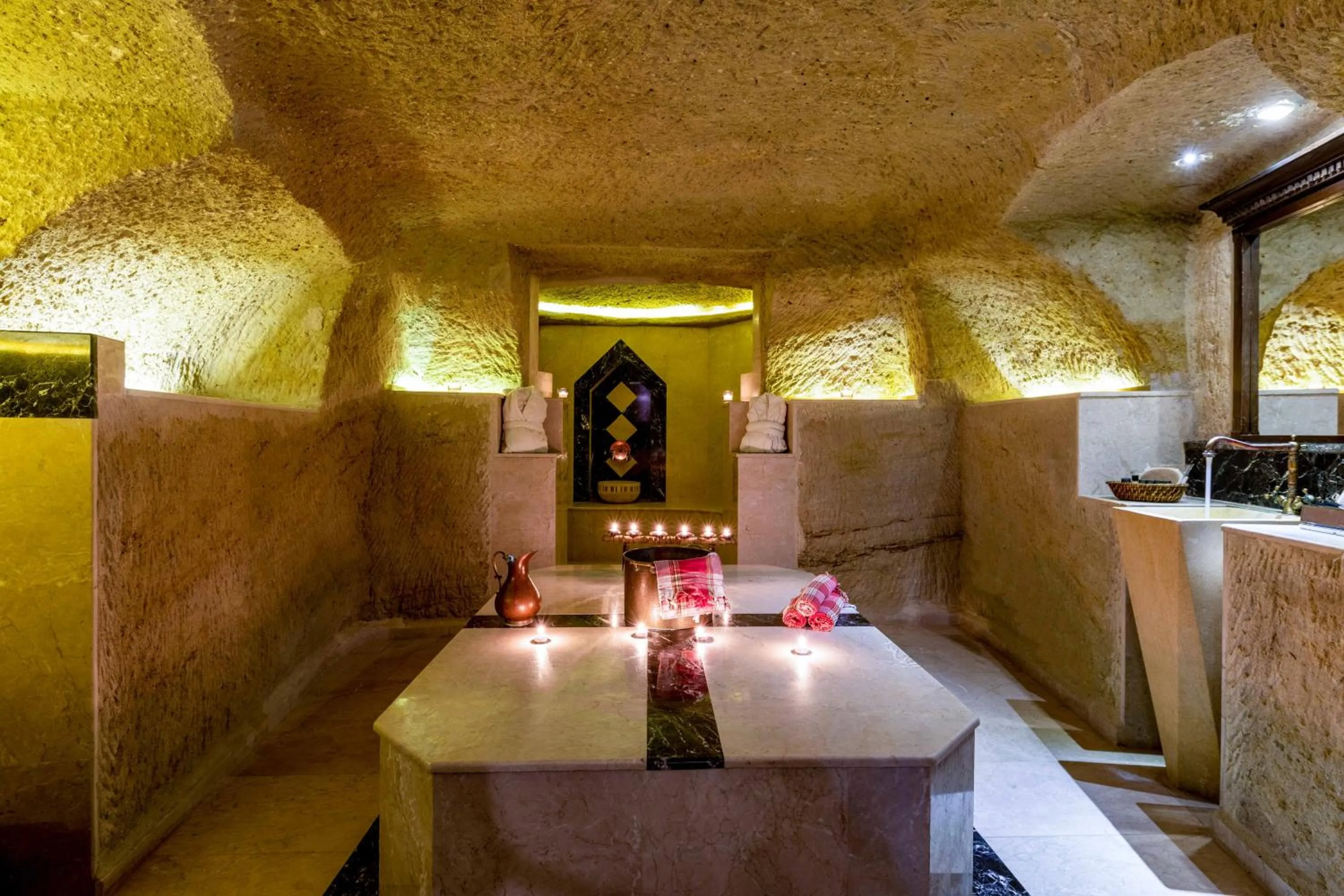 Bathroom in Utopia Cave Cappadocia