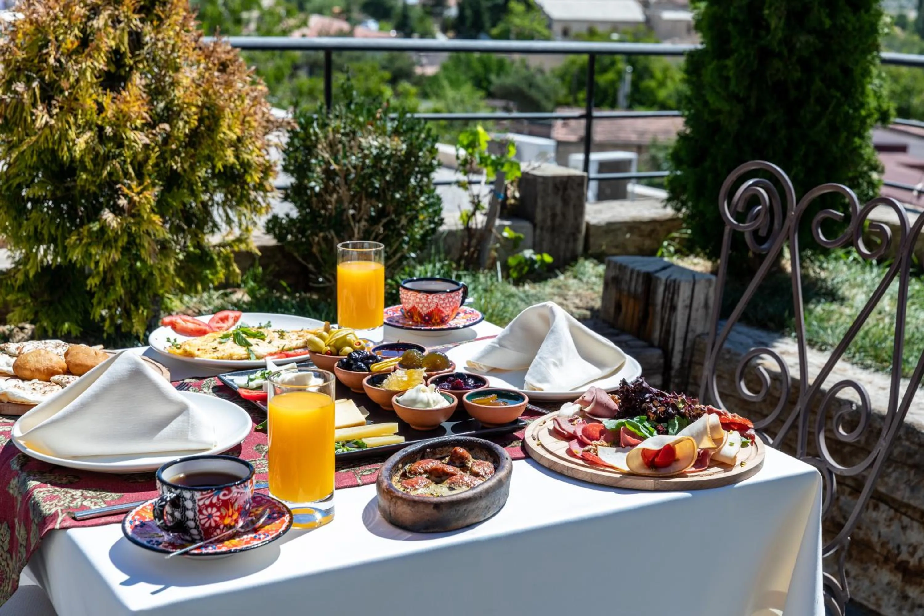 Breakfast in Utopia Cave Cappadocia