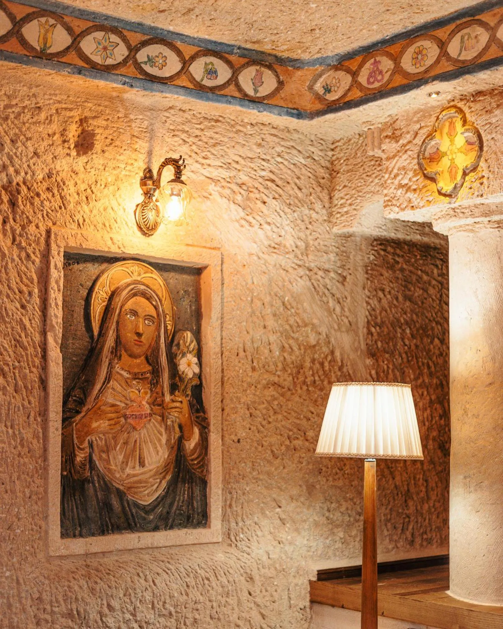 Decorative detail in Utopia Cave Cappadocia