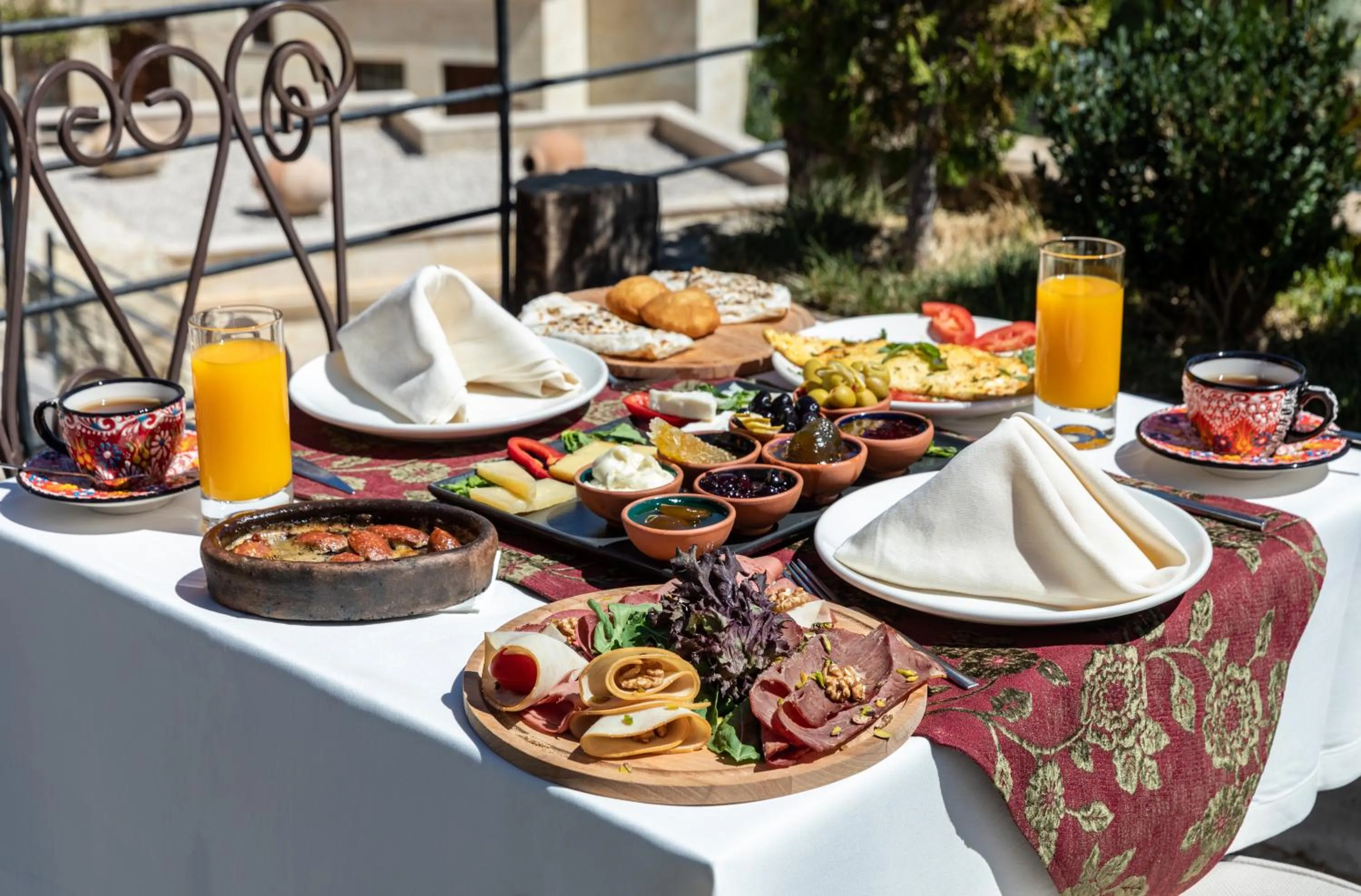 Food in Utopia Cave Cappadocia