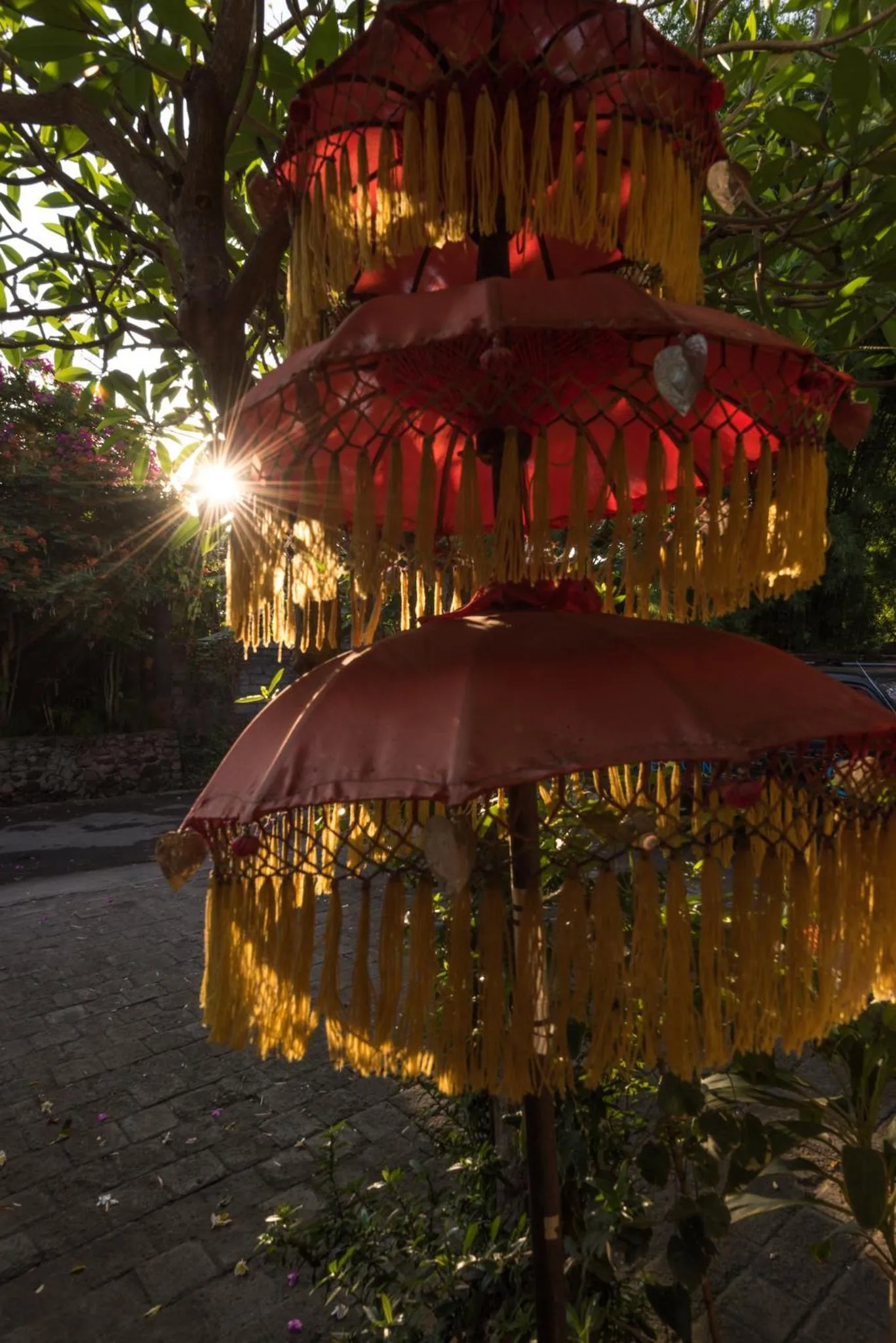 Decorative detail in Arjuna Homestay