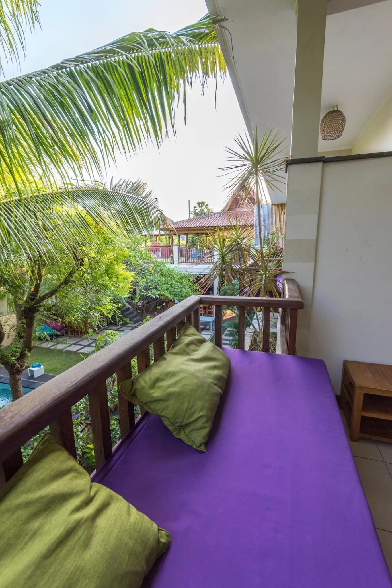 Garden view, Bed in Arjuna Homestay