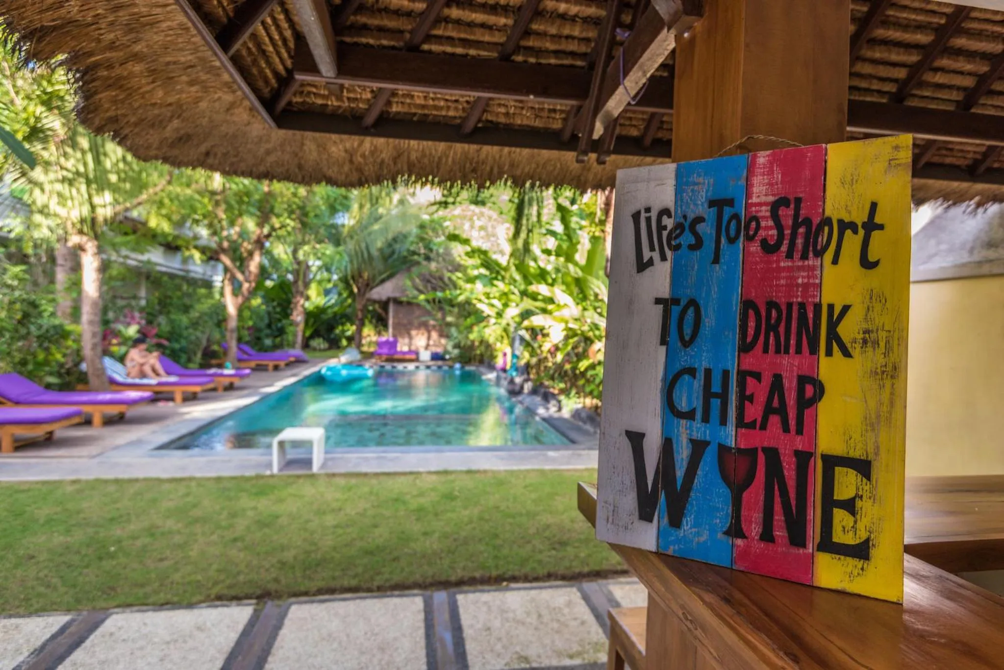 Garden in Arjuna Homestay