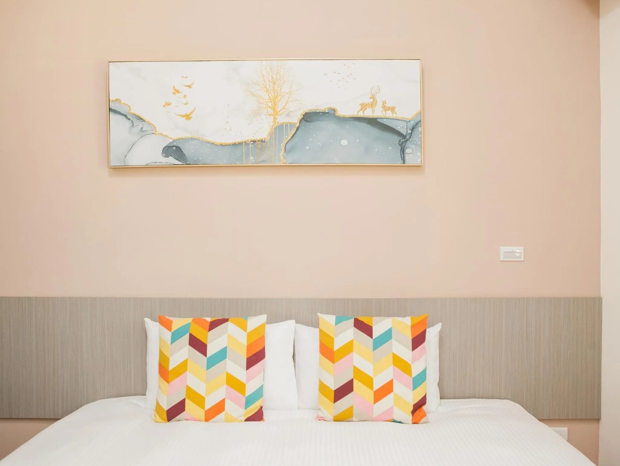 Bed in Happy Casa Resorts