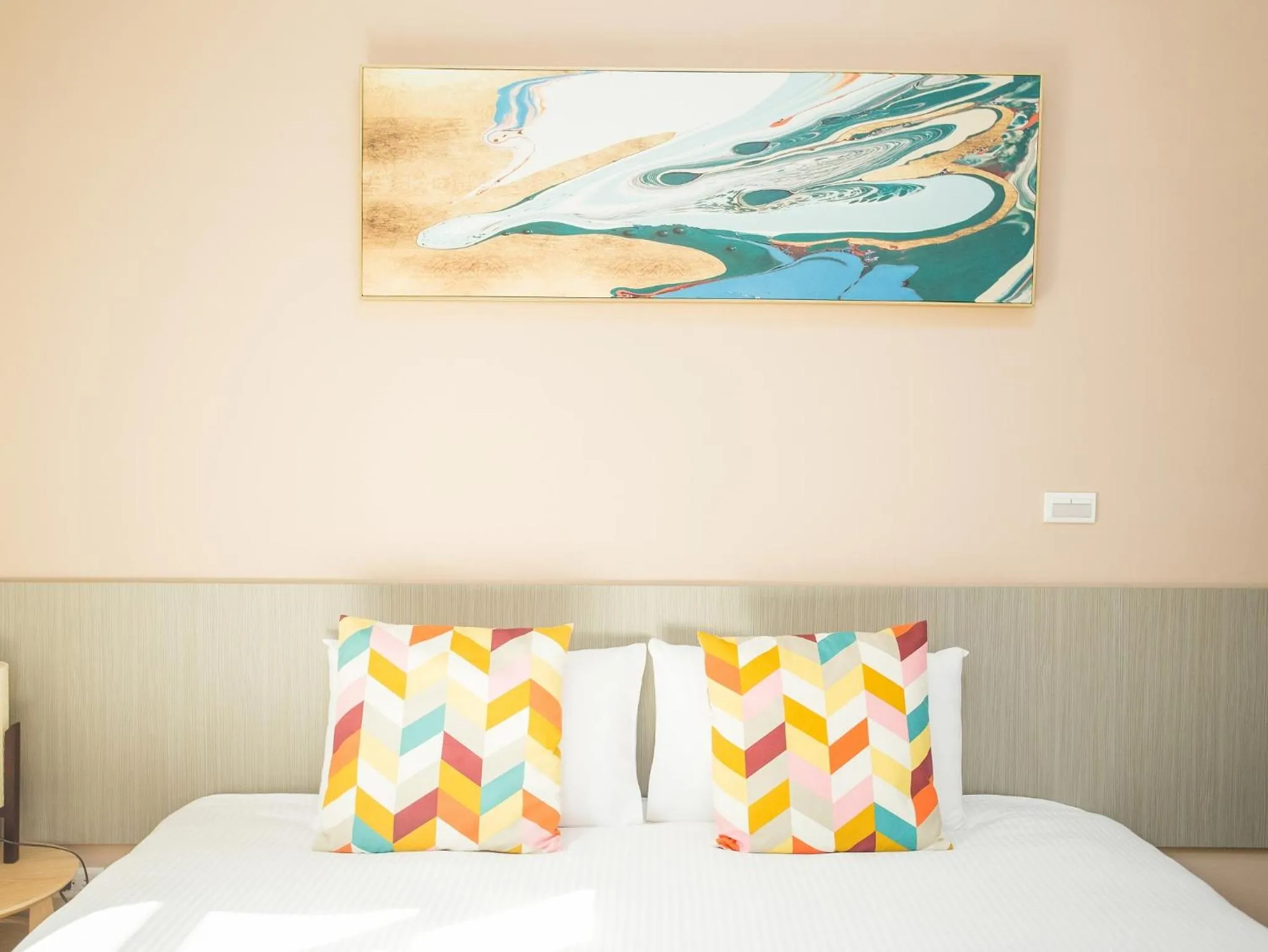 Bed in Happy Casa Resorts