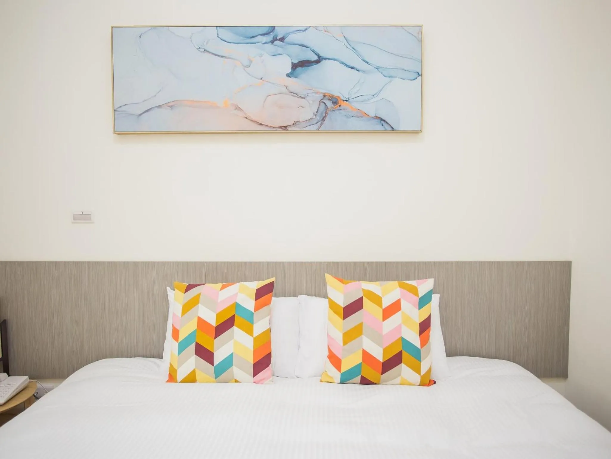 Bed in Happy Casa Resorts