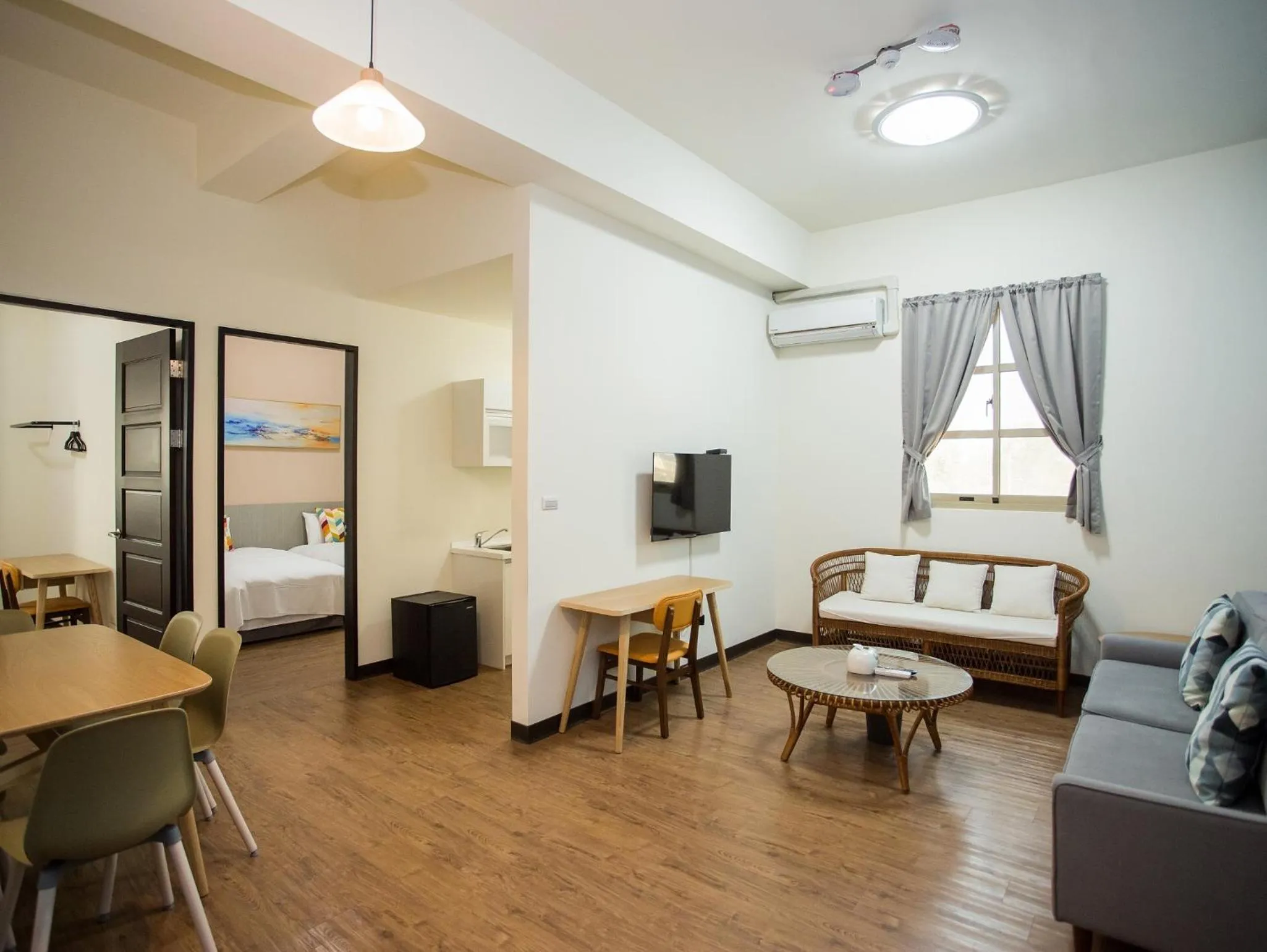 Bed in Happy Casa Resorts