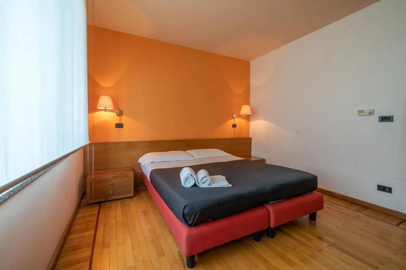 Bed in HOTEL CAVALIERI