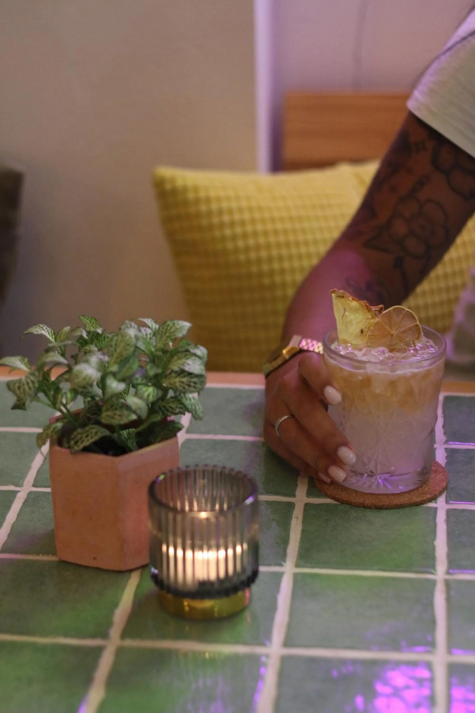 Drinks in Banana Garden La Palma