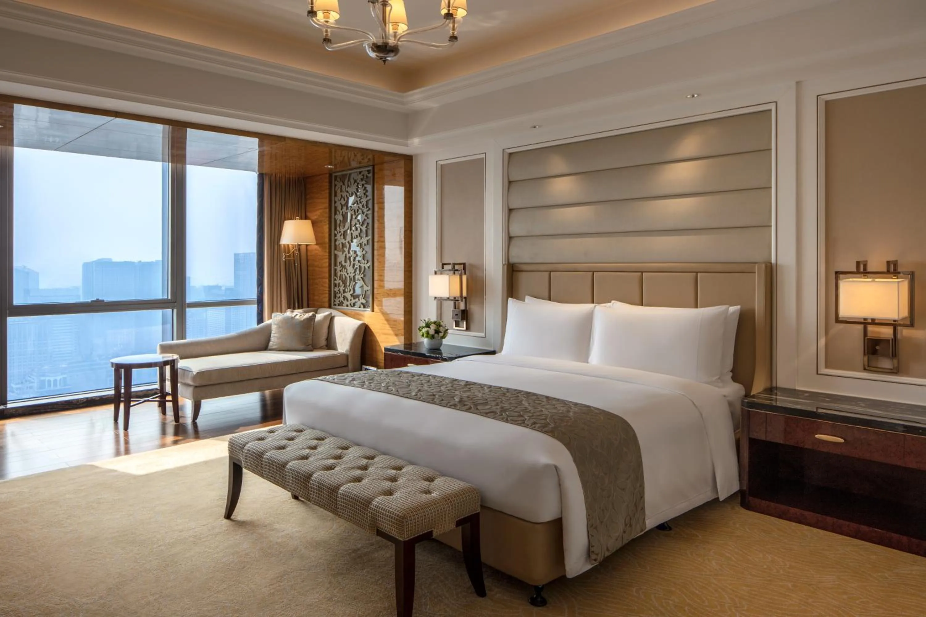 Bedroom, Bed in The Ritz-Carlton, Chengdu