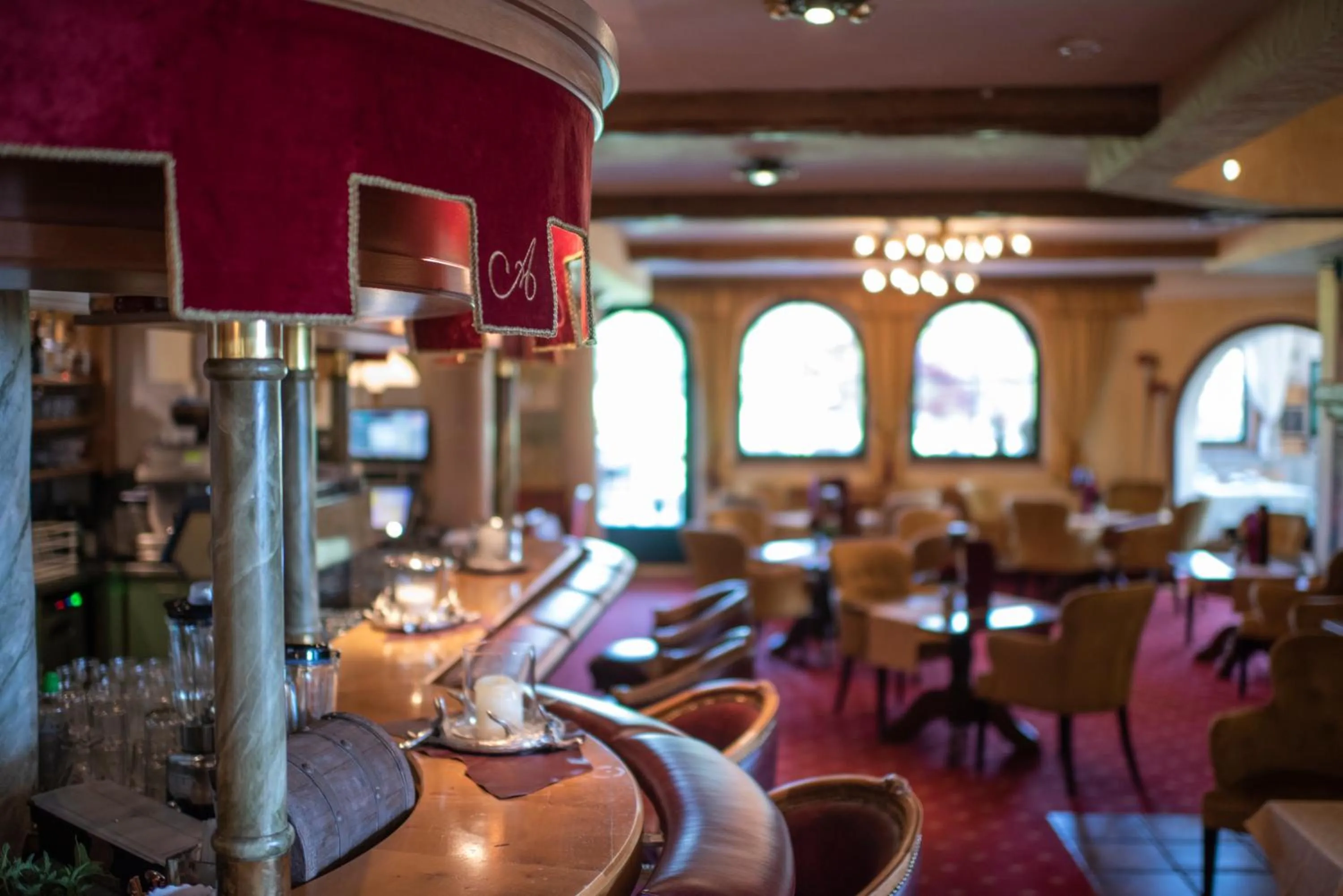 Lounge or bar in Hotel AlpenSchlössl