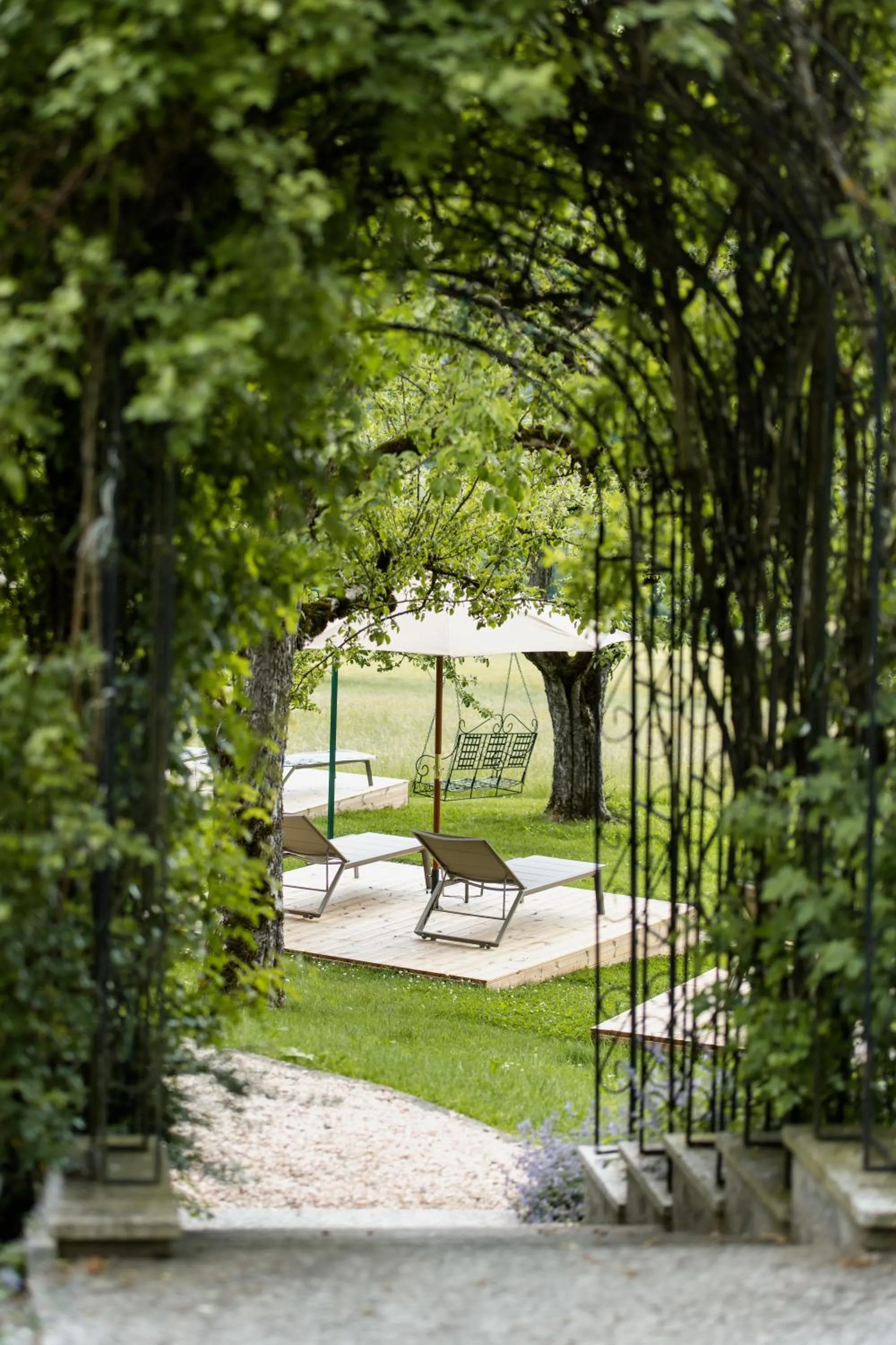Garden in Hotel AlpenSchlössl