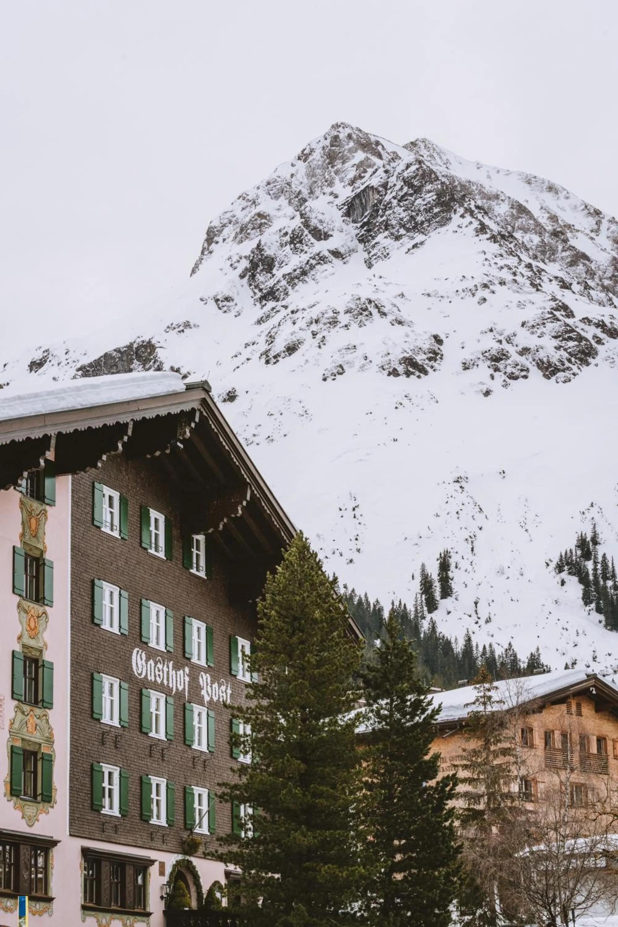 Property building in Post Lech Arlberg