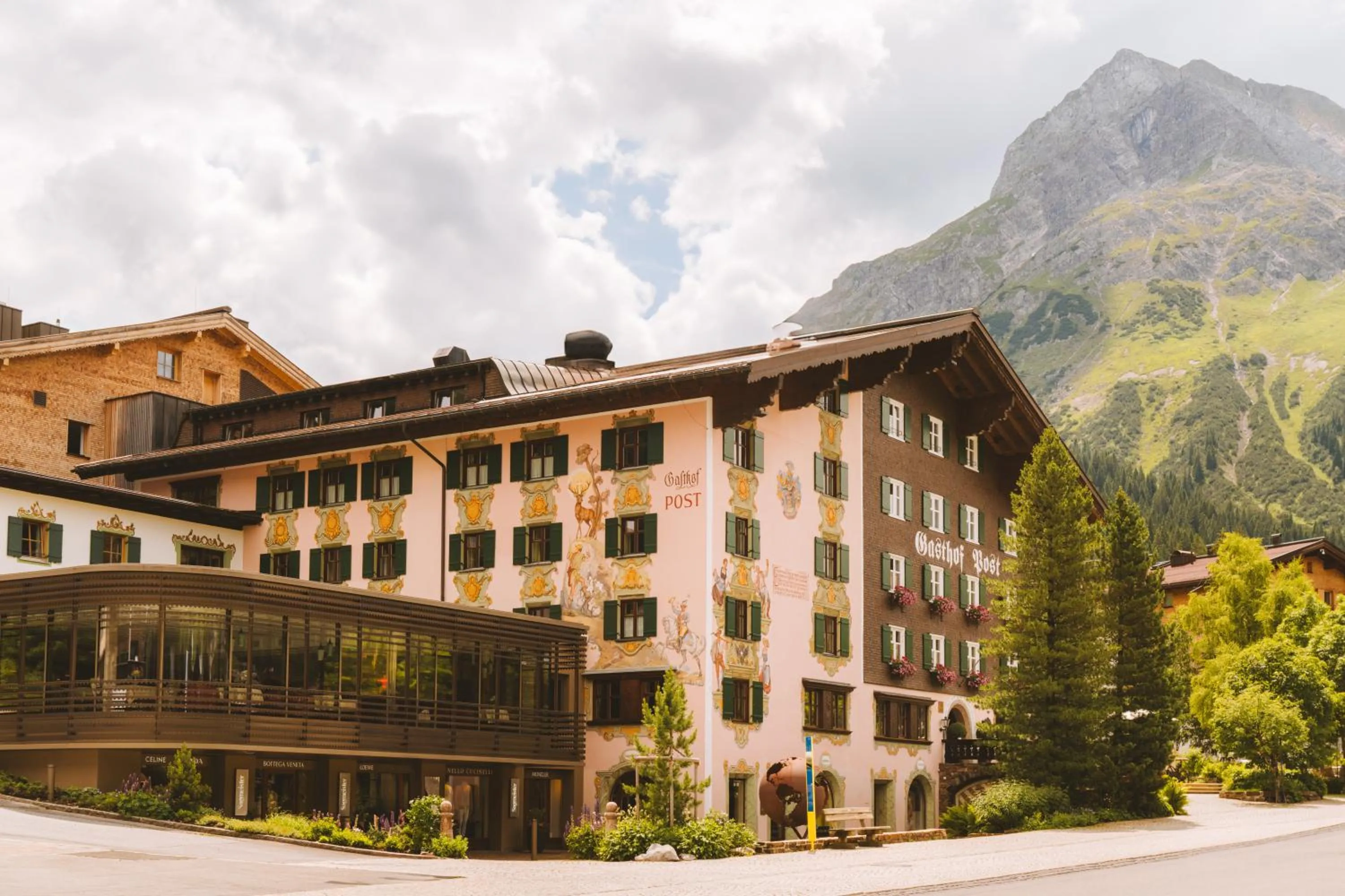 Property building in Post Lech Arlberg