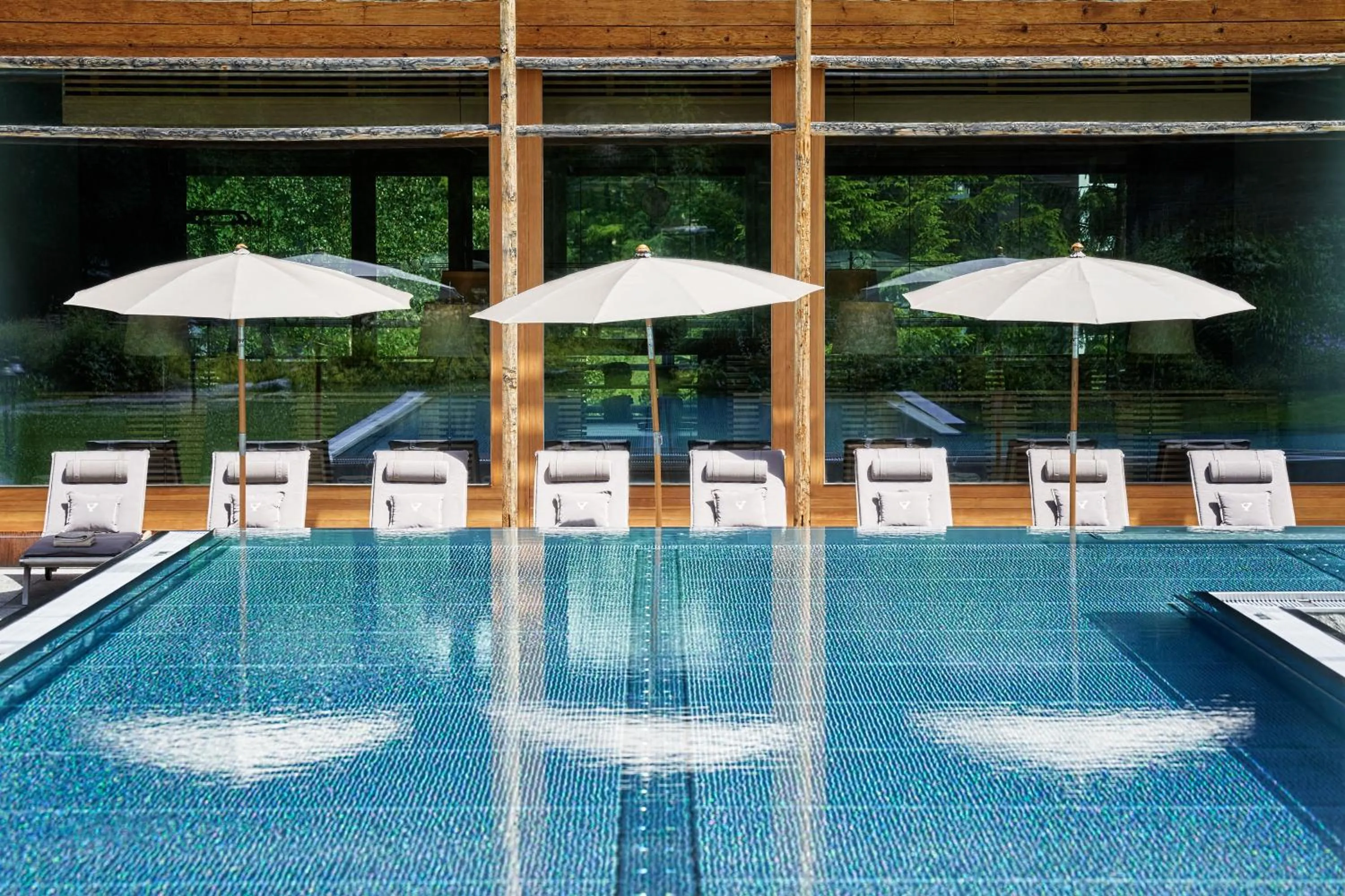 Pool view in Post Lech Arlberg