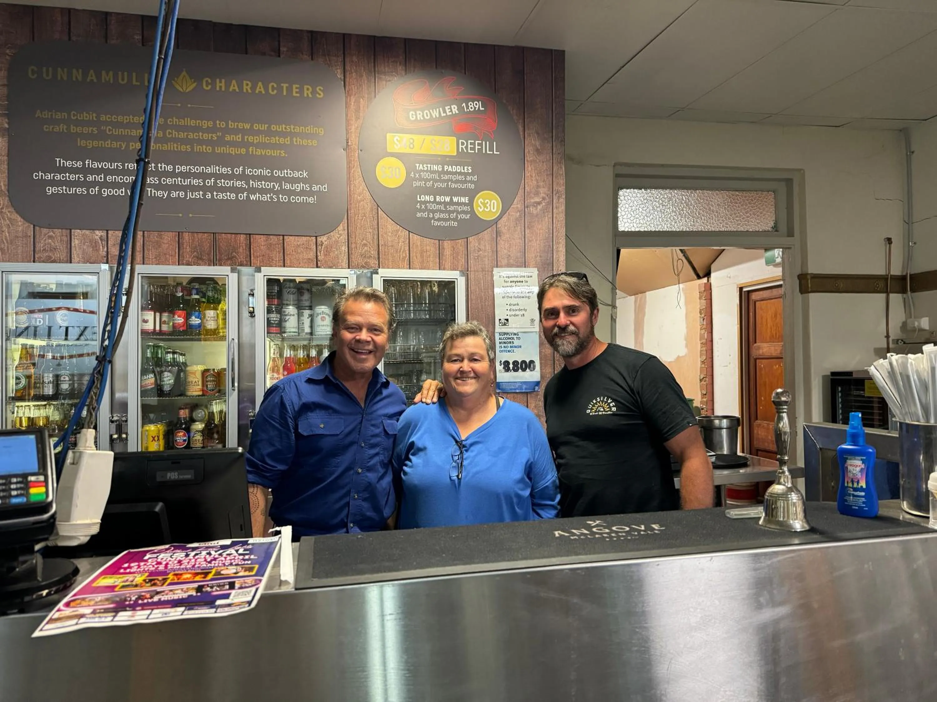 People in Club Boutique Hotel Cunnamulla