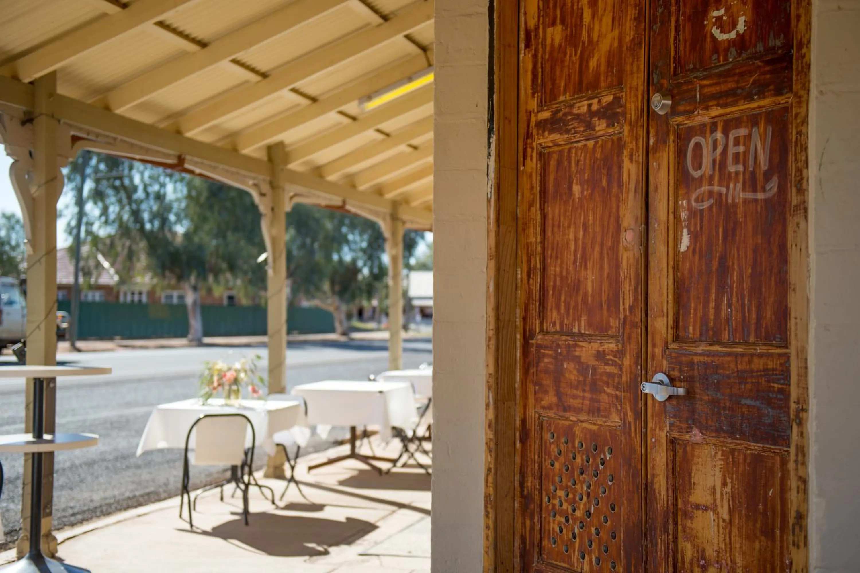 Patio in Club Boutique Hotel Cunnamulla