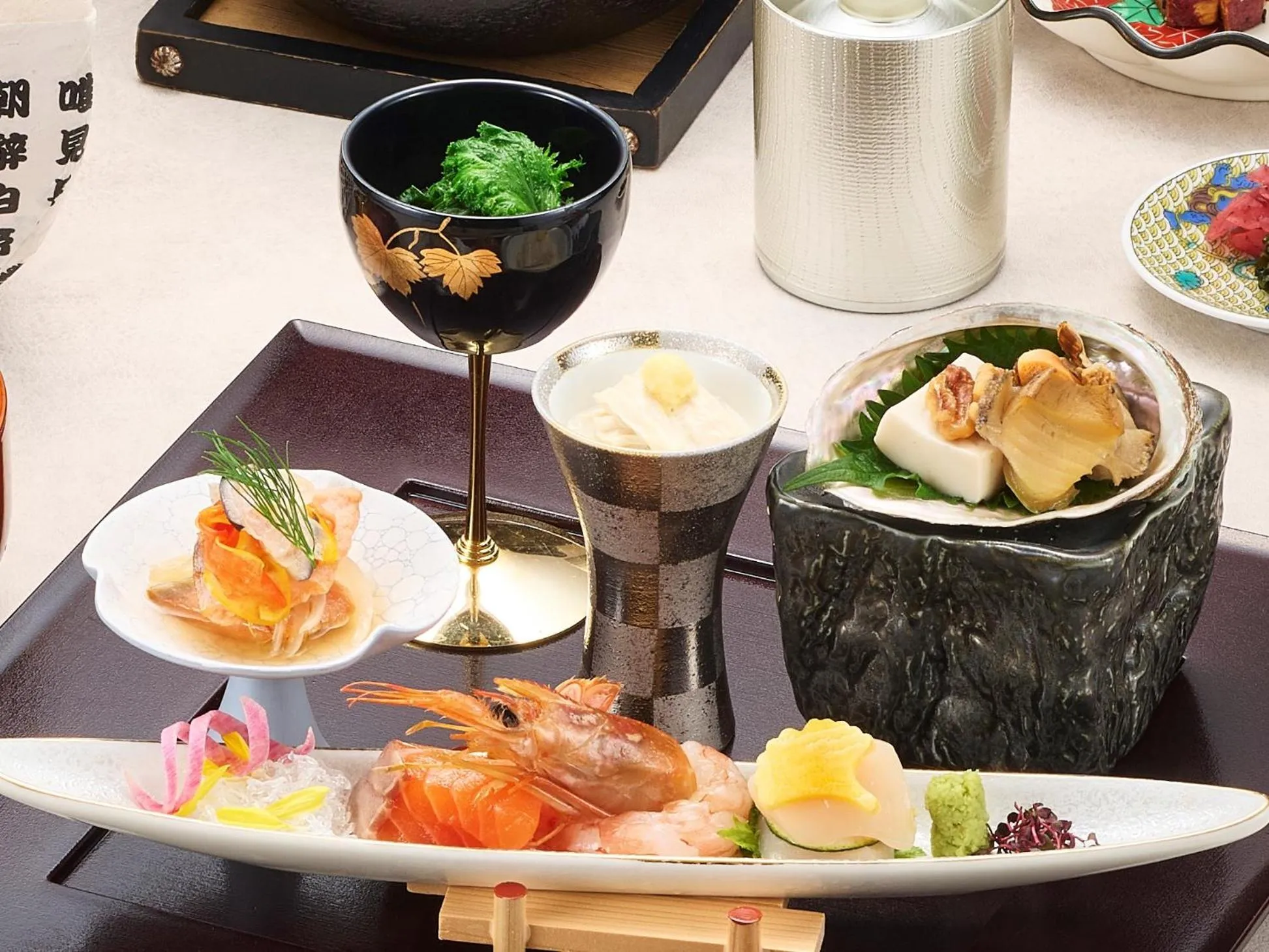 Food and drinks in Sun Members Kyoto Saga