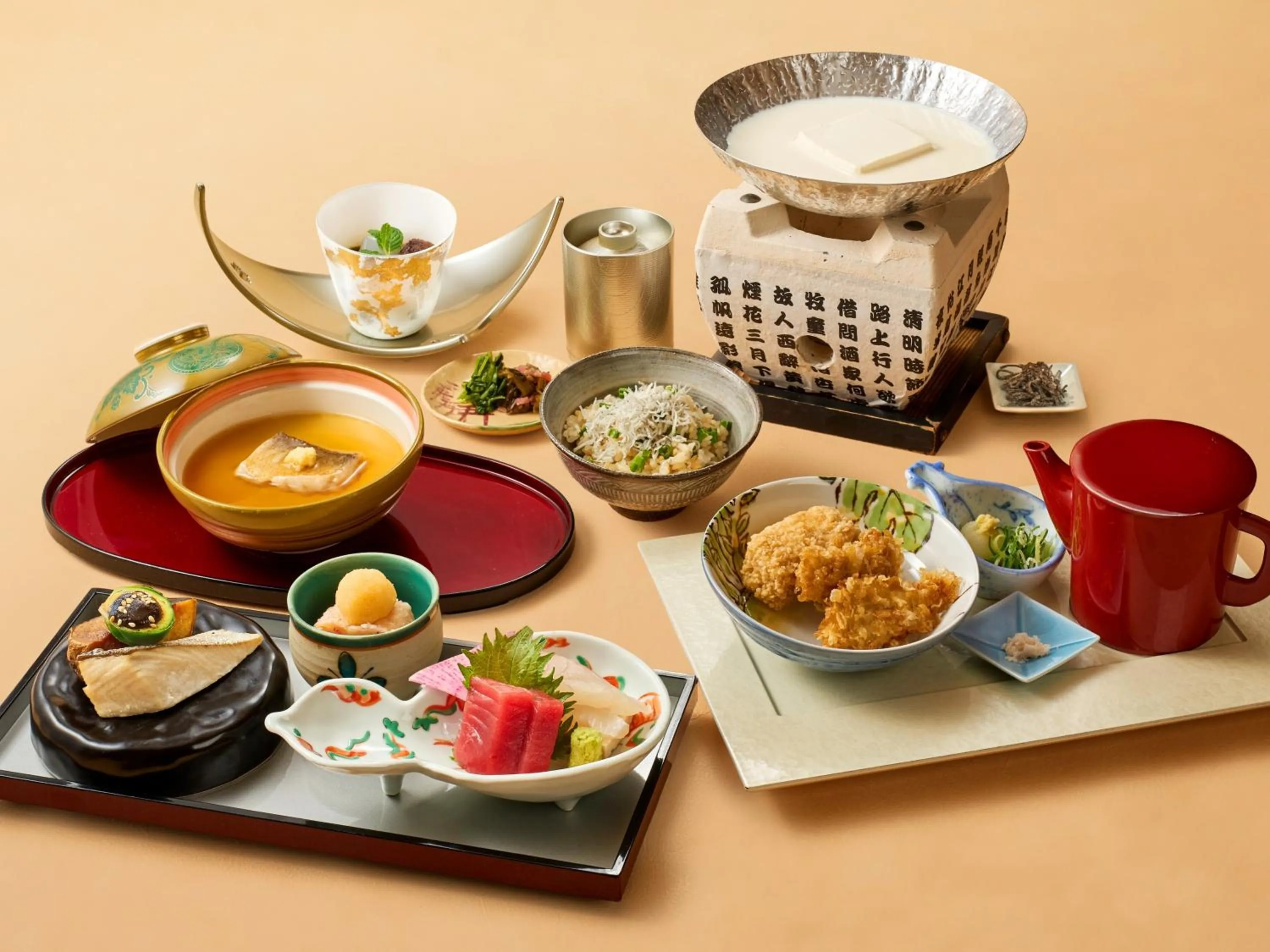 Food and drinks in Sun Members Kyoto Saga