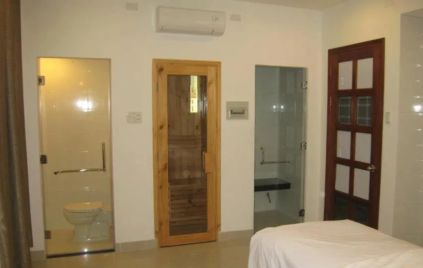 Decorative detail in Apogee Hotel