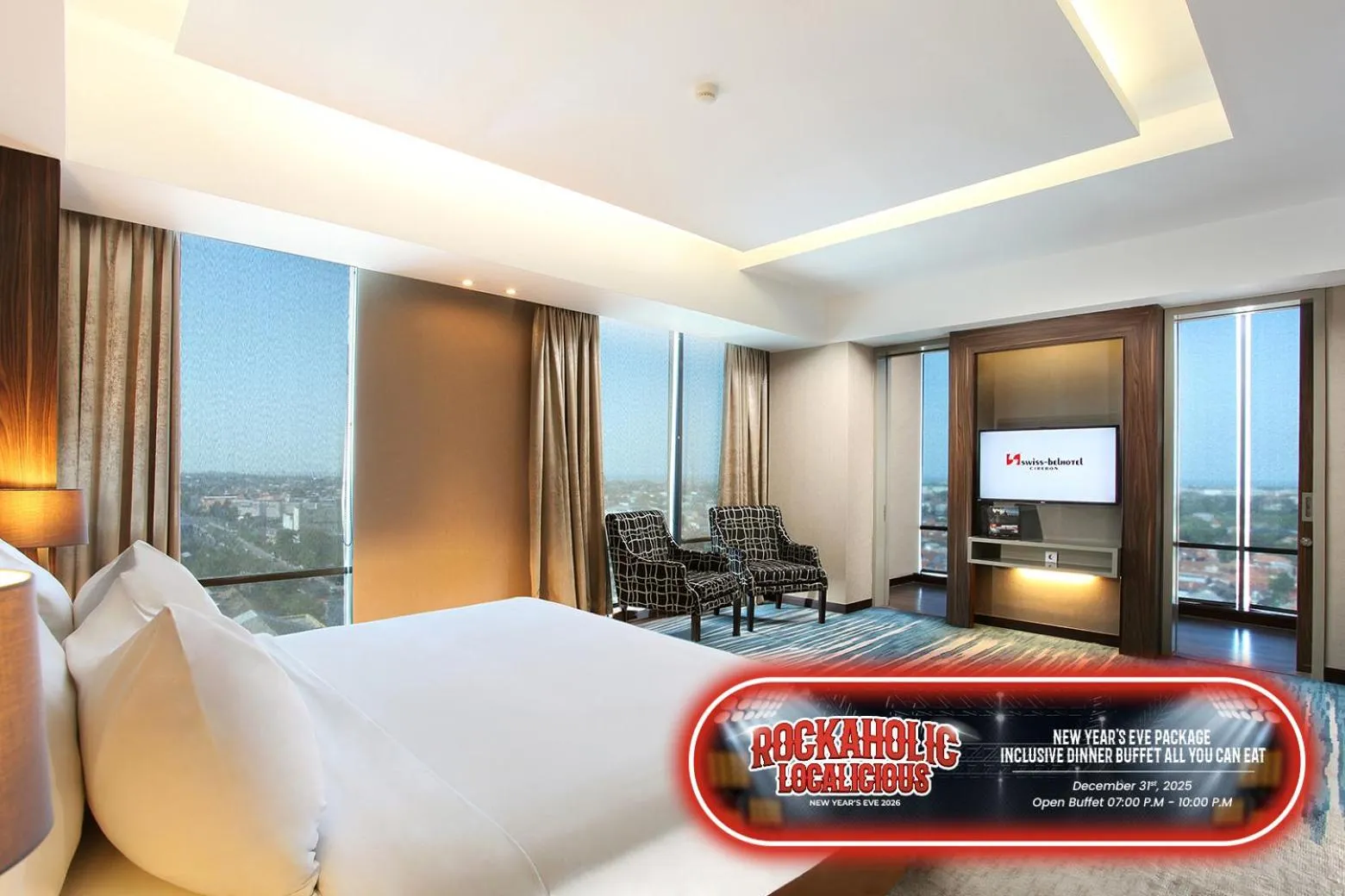 Bedroom, Bed in Swiss-Belhotel Cirebon