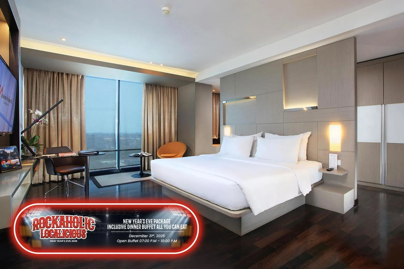 Bedroom, Bed in Swiss-Belhotel Cirebon