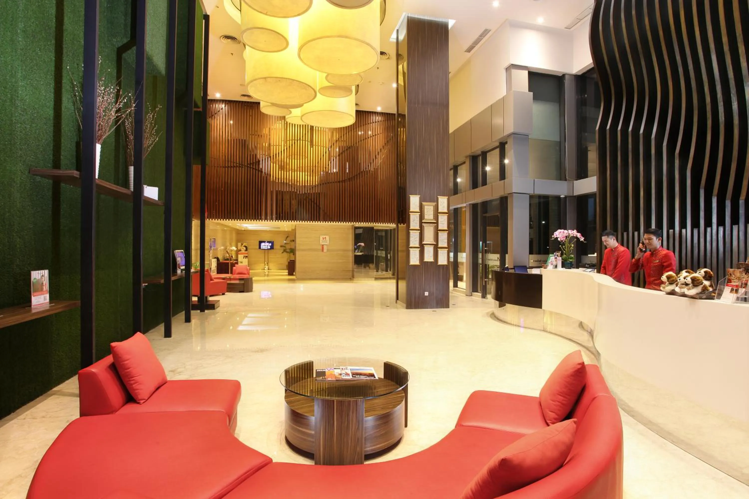 Lobby or reception in Swiss-Belhotel Cirebon