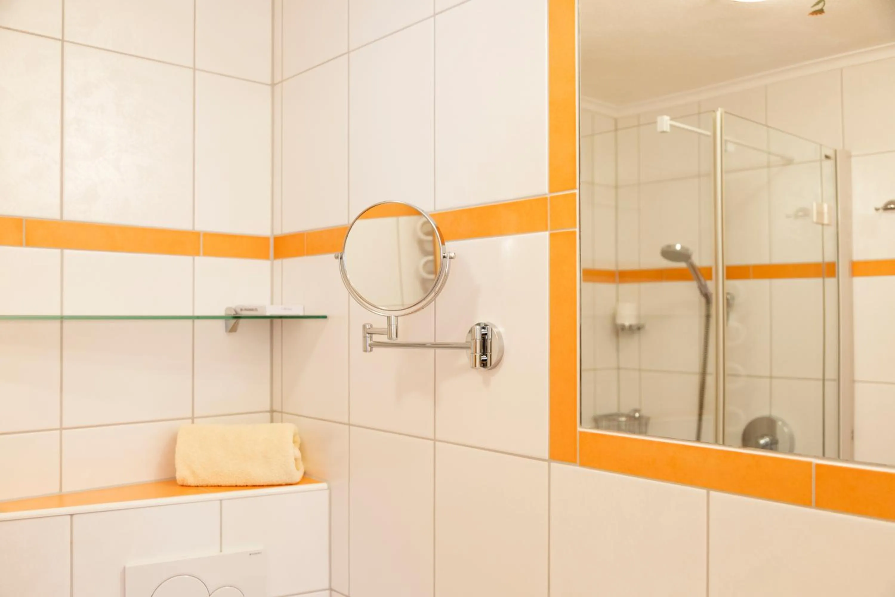 Shower in Residenz Theresa