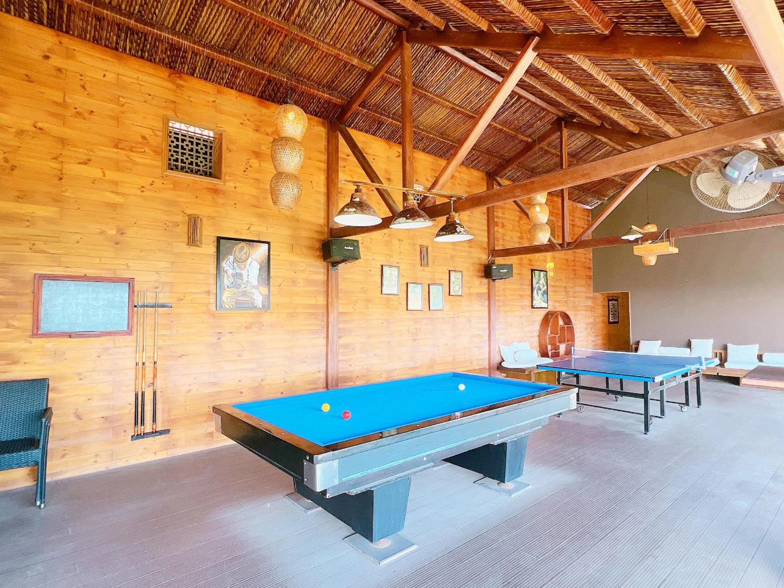 Billiard in Aroma Beach Resort and Spa
