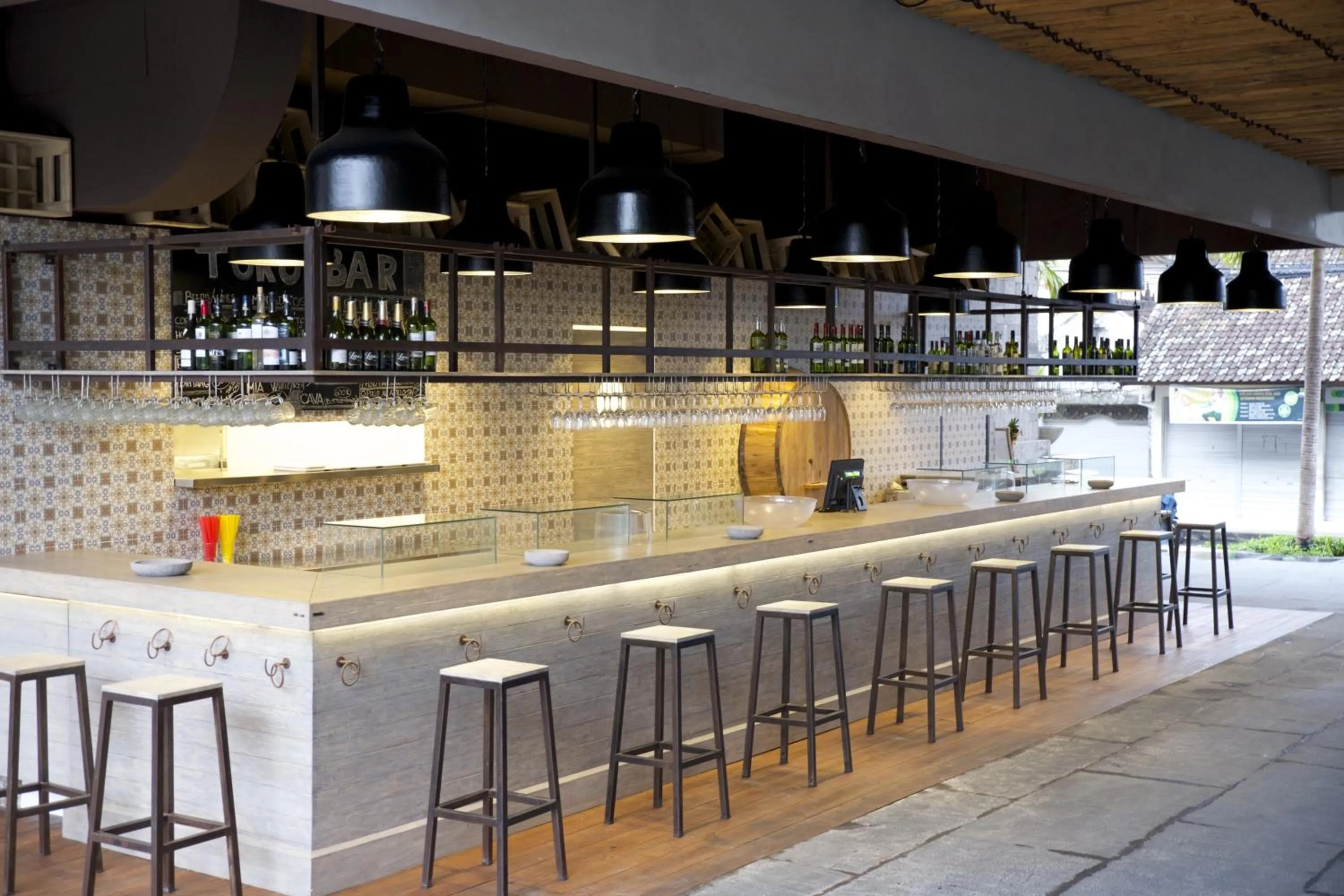 Restaurant/places to eat in TS SUITES Seminyak Bali